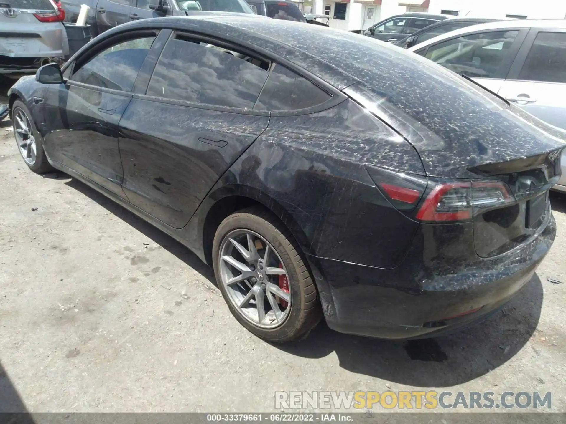 3 Фотография поврежденного автомобиля 5YJ3E1EA2MF099479 TESLA MODEL 3 2021