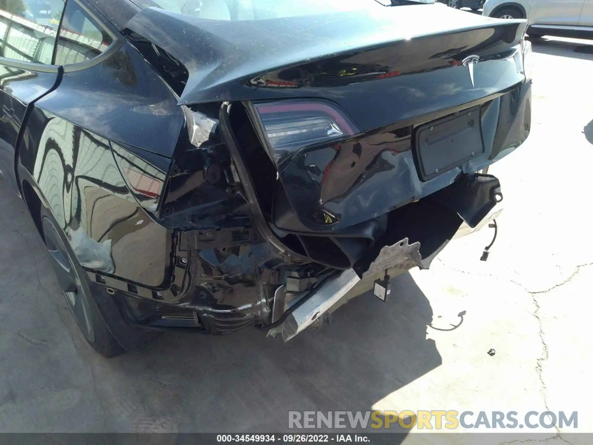 6 Photograph of a damaged car 5YJ3E1EA2MF143755 TESLA MODEL 3 2021