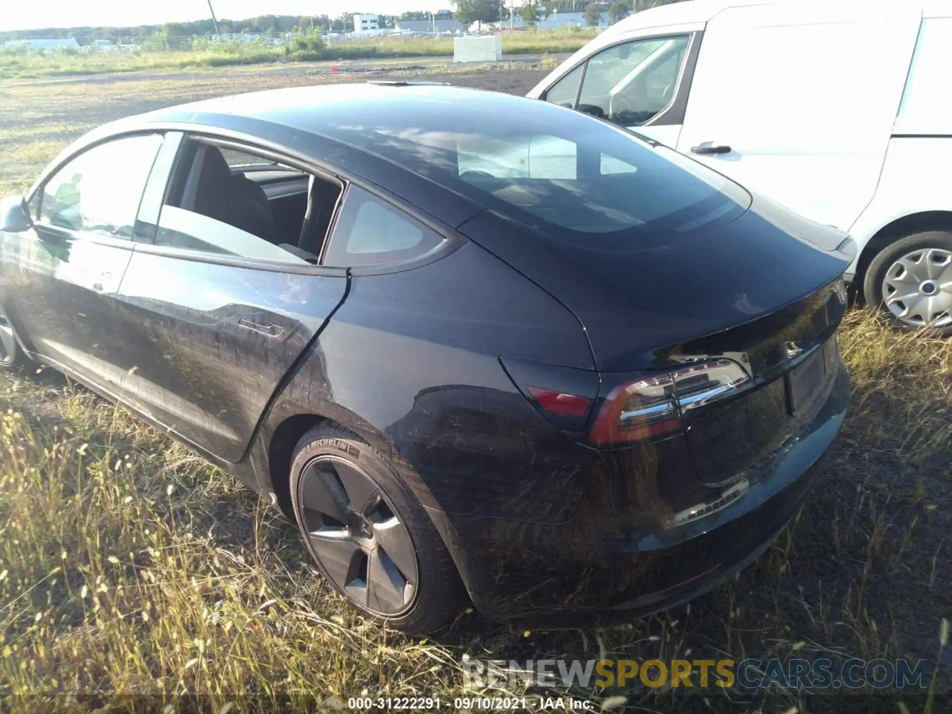 3 Photograph of a damaged car 5YJ3E1EA2MF851388 TESLA MODEL 3 2021