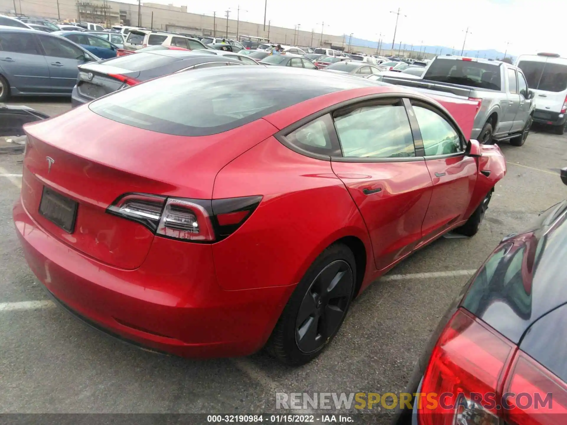 4 Photograph of a damaged car 5YJ3E1EA2MF868255 TESLA MODEL 3 2021