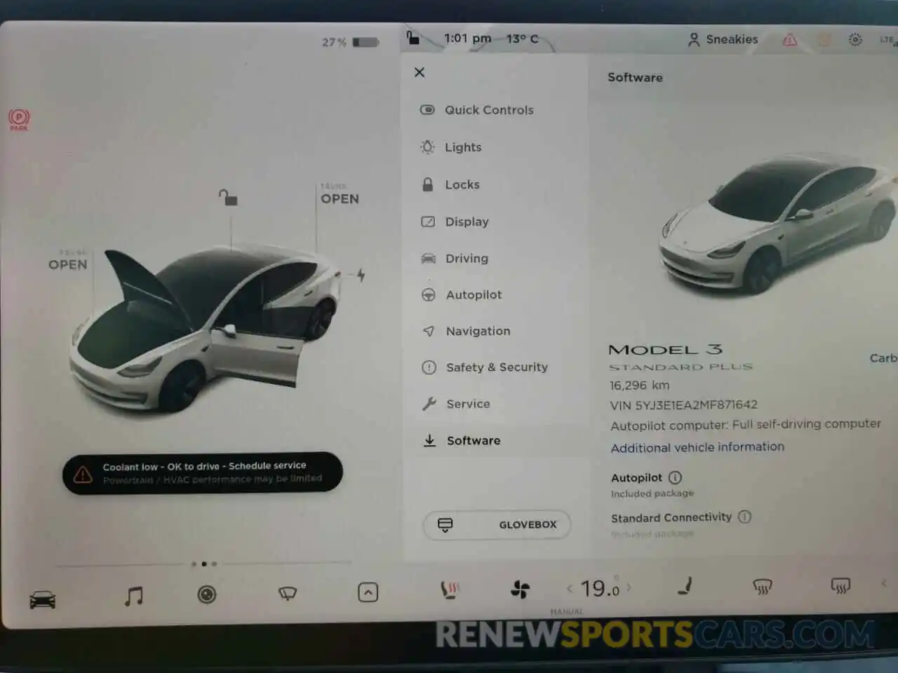 8 Photograph of a damaged car 5YJ3E1EA2MF871642 TESLA MODEL 3 2021