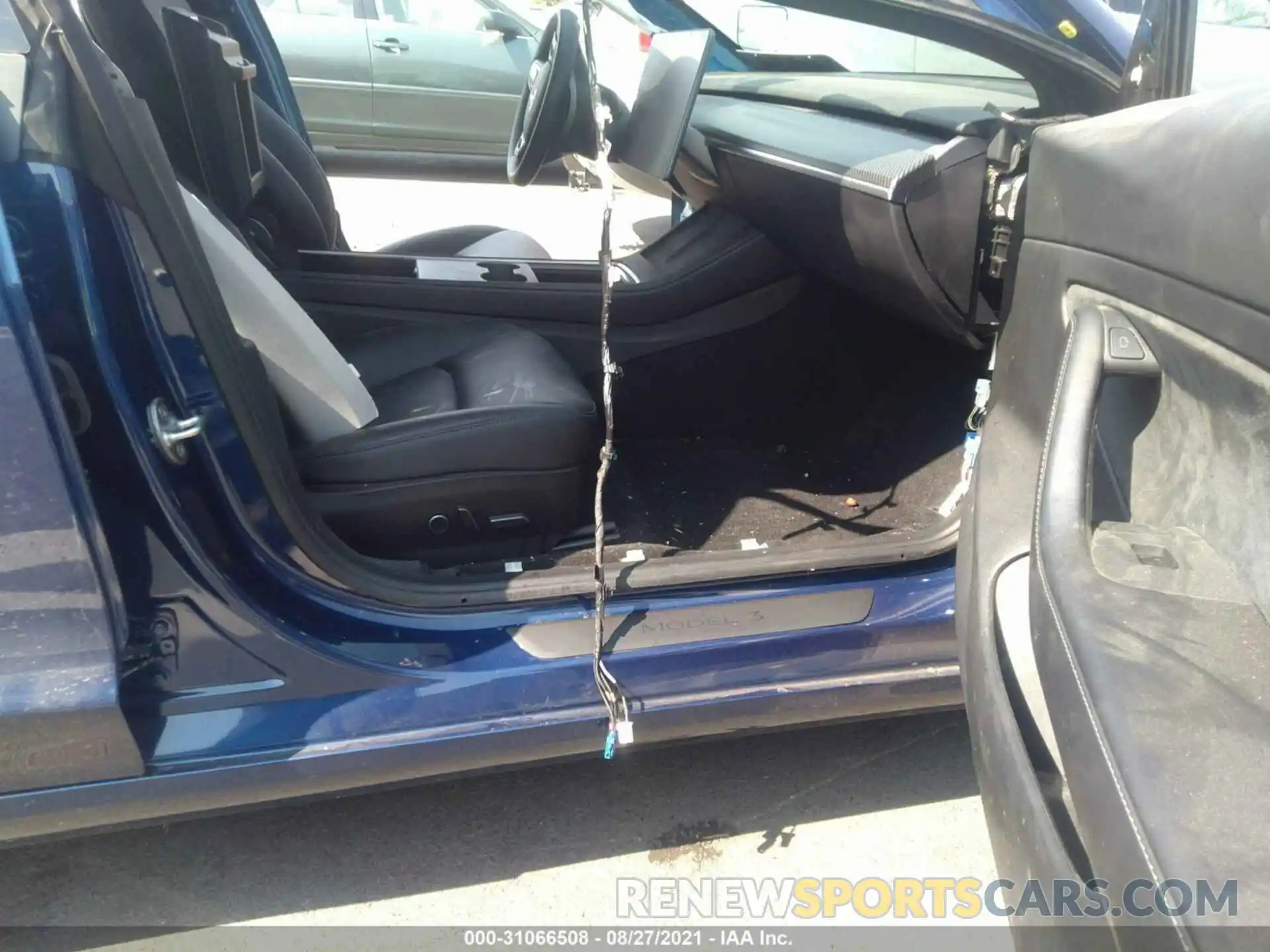 5 Photograph of a damaged car 5YJ3E1EA2MF876369 TESLA MODEL 3 2021