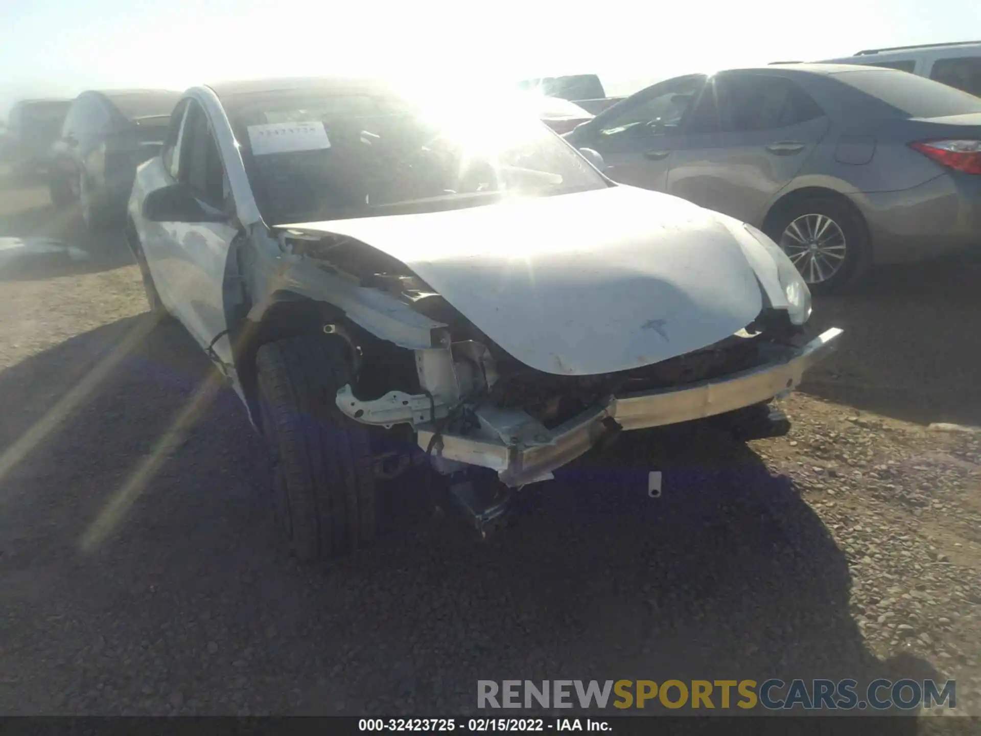 6 Photograph of a damaged car 5YJ3E1EA2MF921455 TESLA MODEL 3 2021