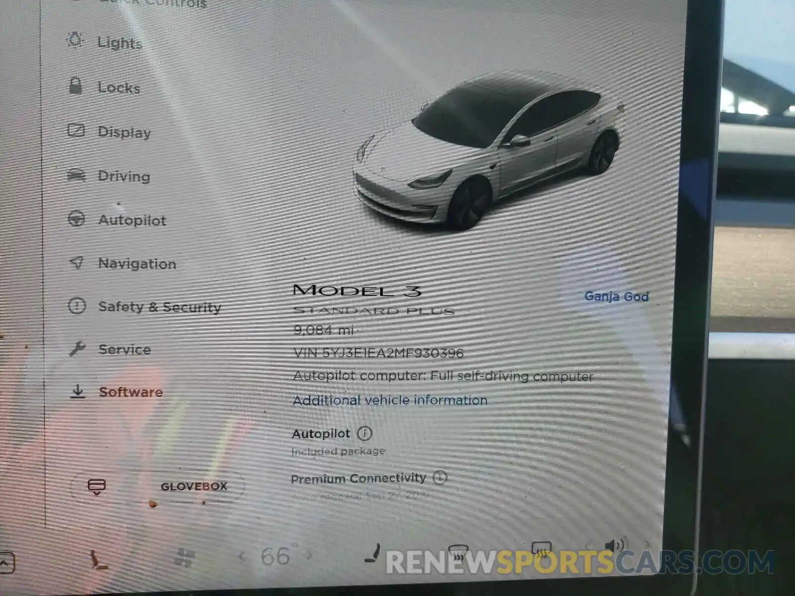 8 Фотография поврежденного автомобиля 5YJ3E1EA2MF930396 TESLA MODEL 3 2021