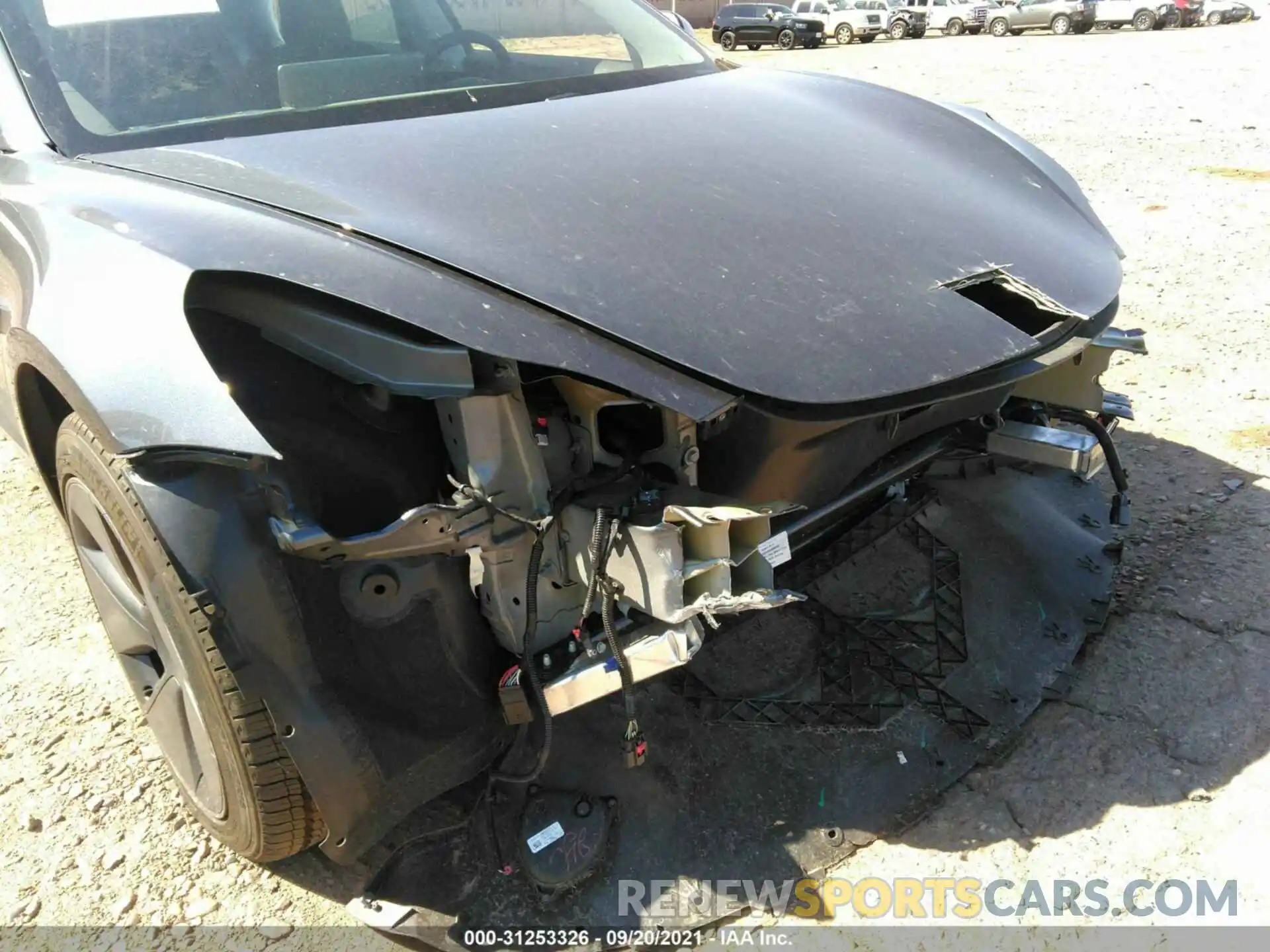 6 Photograph of a damaged car 5YJ3E1EA2MF940085 TESLA MODEL 3 2021