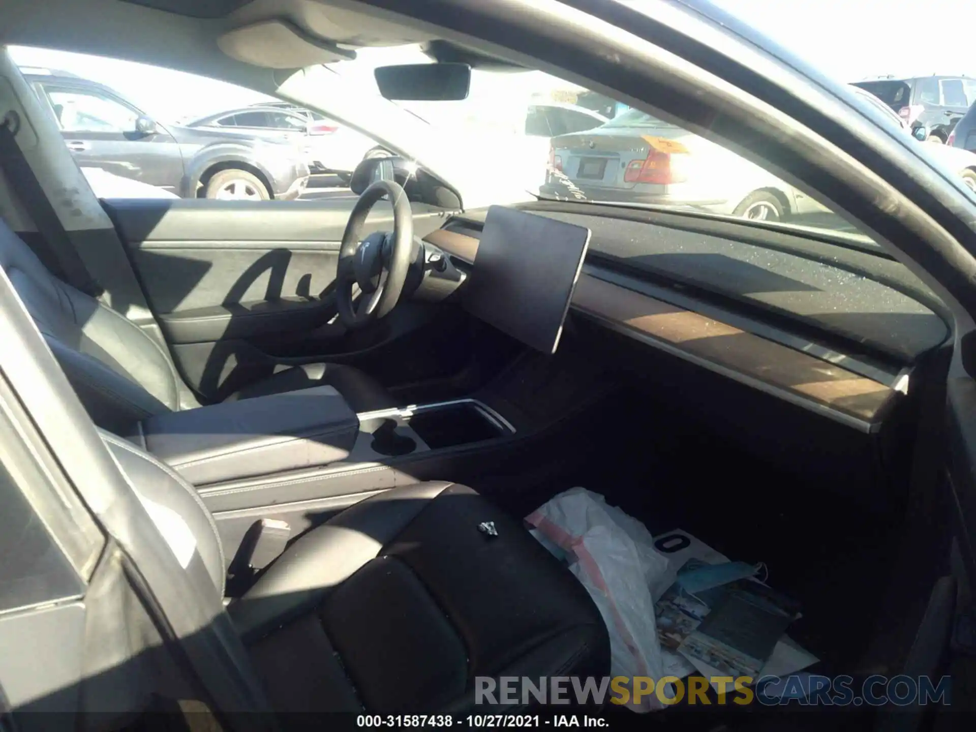 5 Photograph of a damaged car 5YJ3E1EA2MF942645 TESLA MODEL 3 2021