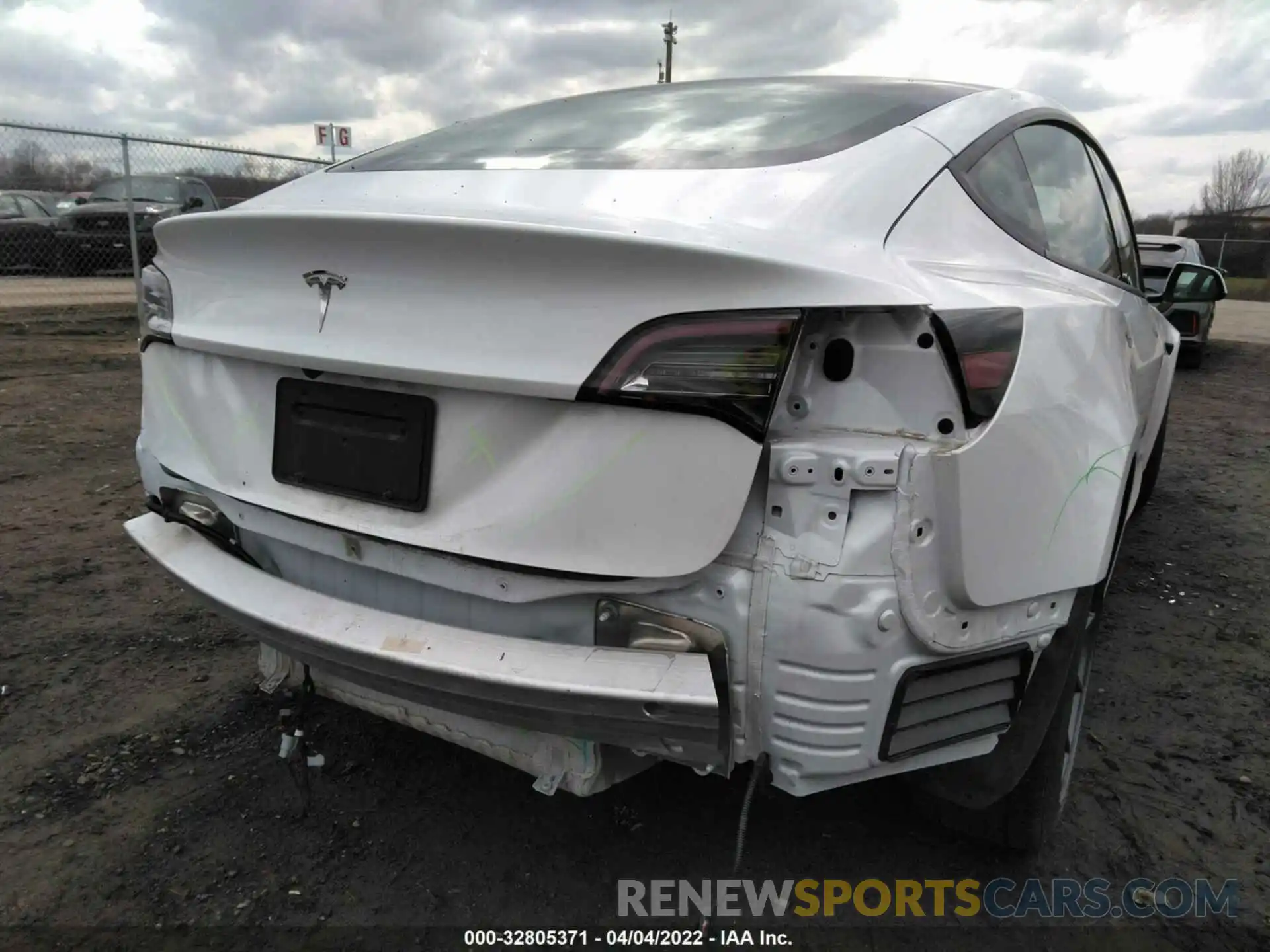 6 Photograph of a damaged car 5YJ3E1EA2MF985527 TESLA MODEL 3 2021