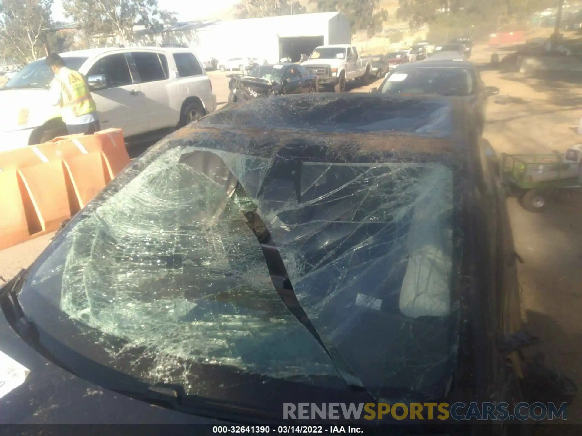 6 Photograph of a damaged car 5YJ3E1EA2MF985642 TESLA MODEL 3 2021