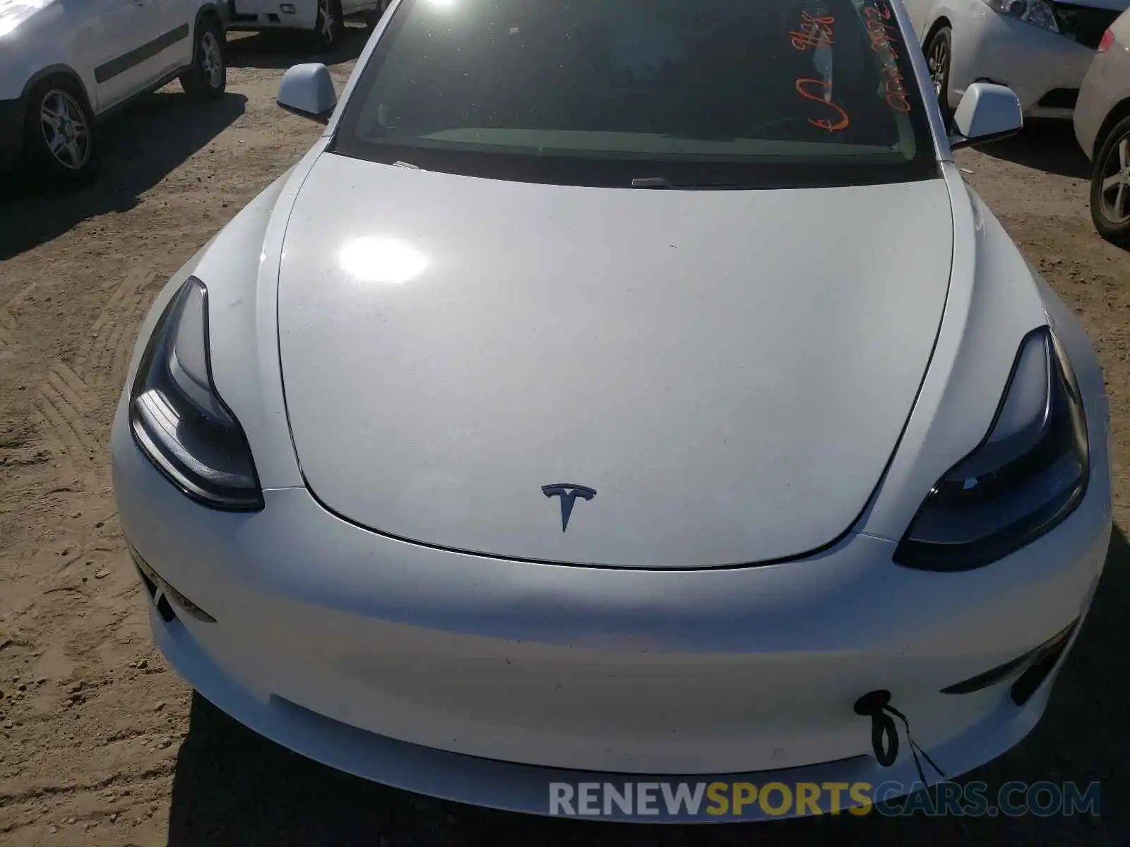 7 Photograph of a damaged car 5YJ3E1EA2MF986449 TESLA MODEL 3 2021