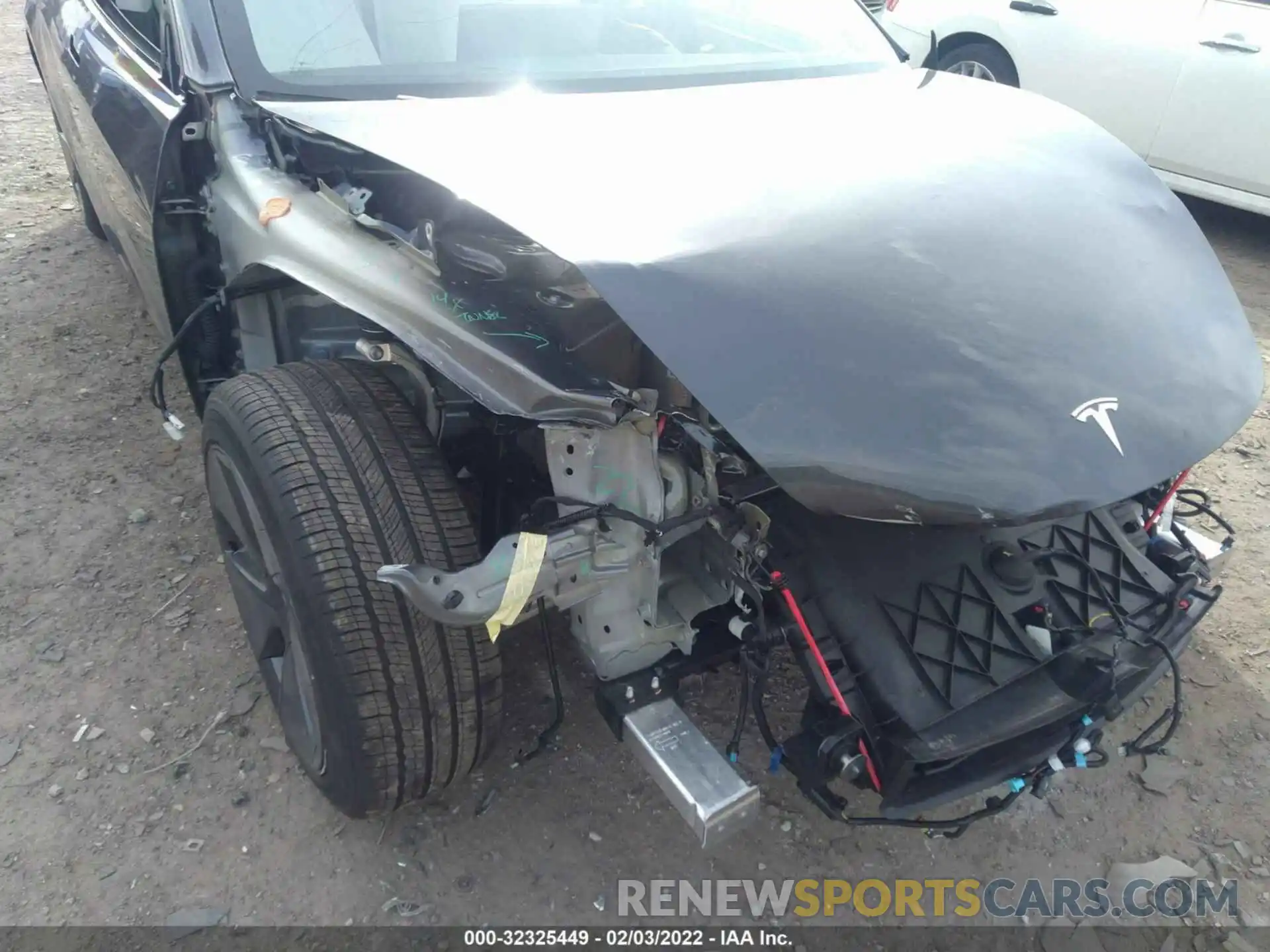 6 Photograph of a damaged car 5YJ3E1EA2MF987374 TESLA MODEL 3 2021