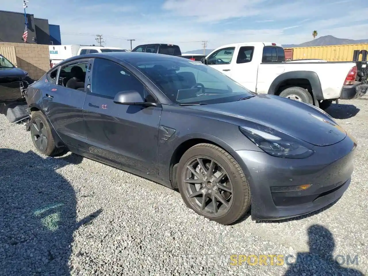 4 Photograph of a damaged car 5YJ3E1EA3MF017419 TESLA MODEL 3 2021