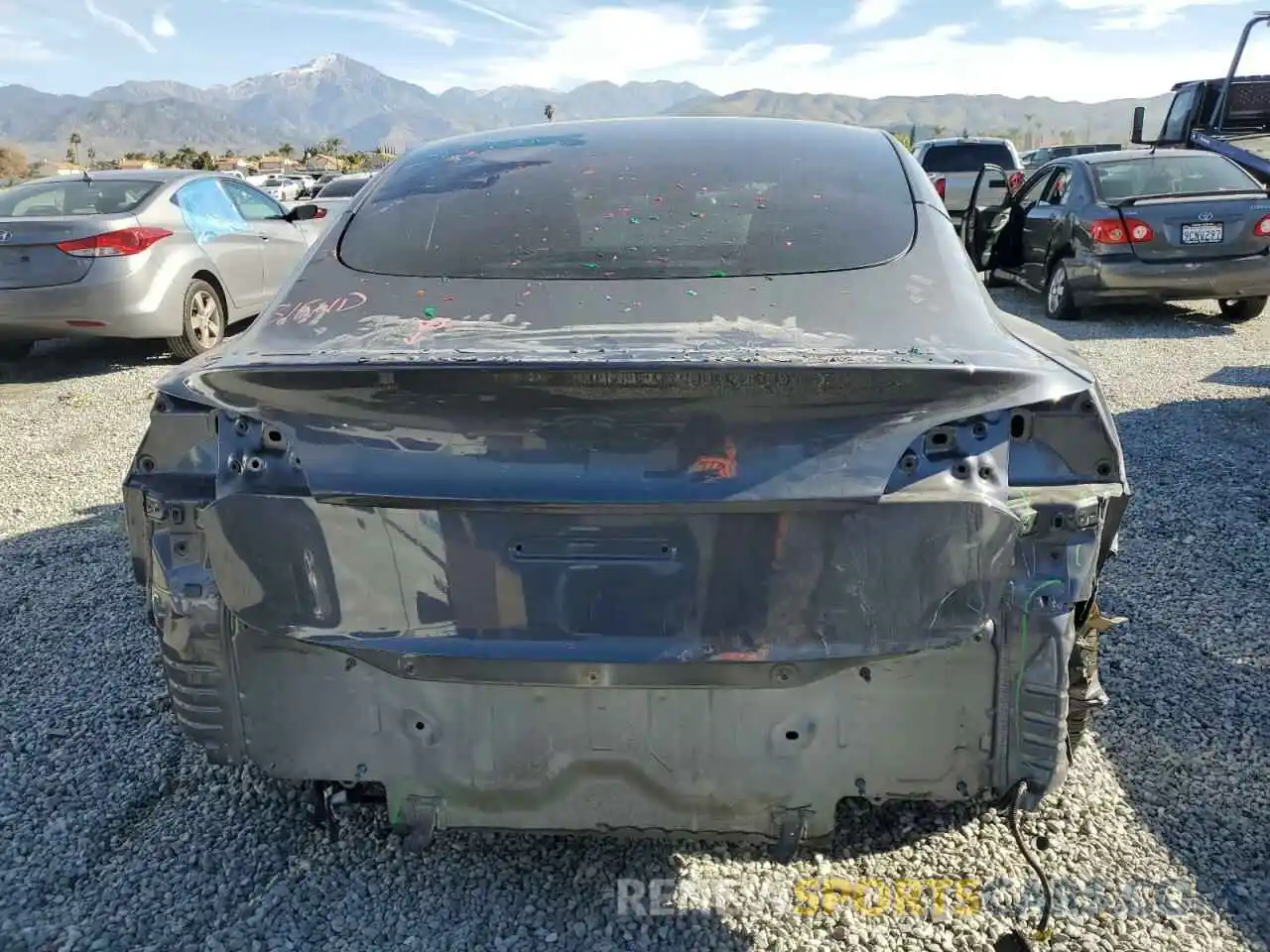 6 Photograph of a damaged car 5YJ3E1EA3MF017419 TESLA MODEL 3 2021