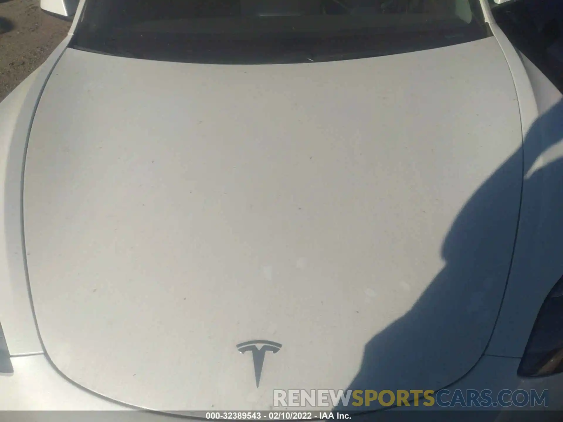 10 Photograph of a damaged car 5YJ3E1EA3MF029103 TESLA MODEL 3 2021