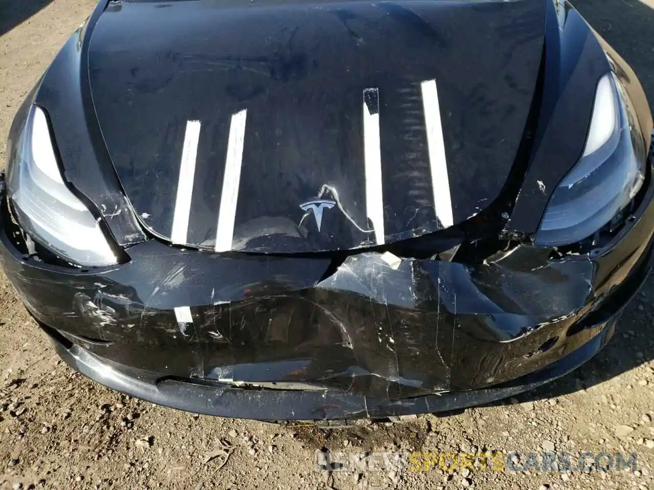 9 Photograph of a damaged car 5YJ3E1EA3MF050162 TESLA MODEL 3 2021