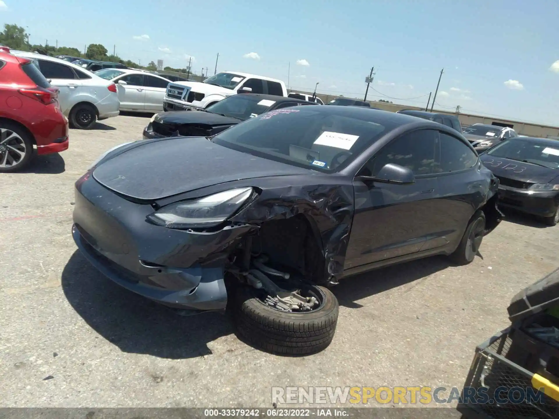 6 Photograph of a damaged car 5YJ3E1EA3MF084540 TESLA MODEL 3 2021