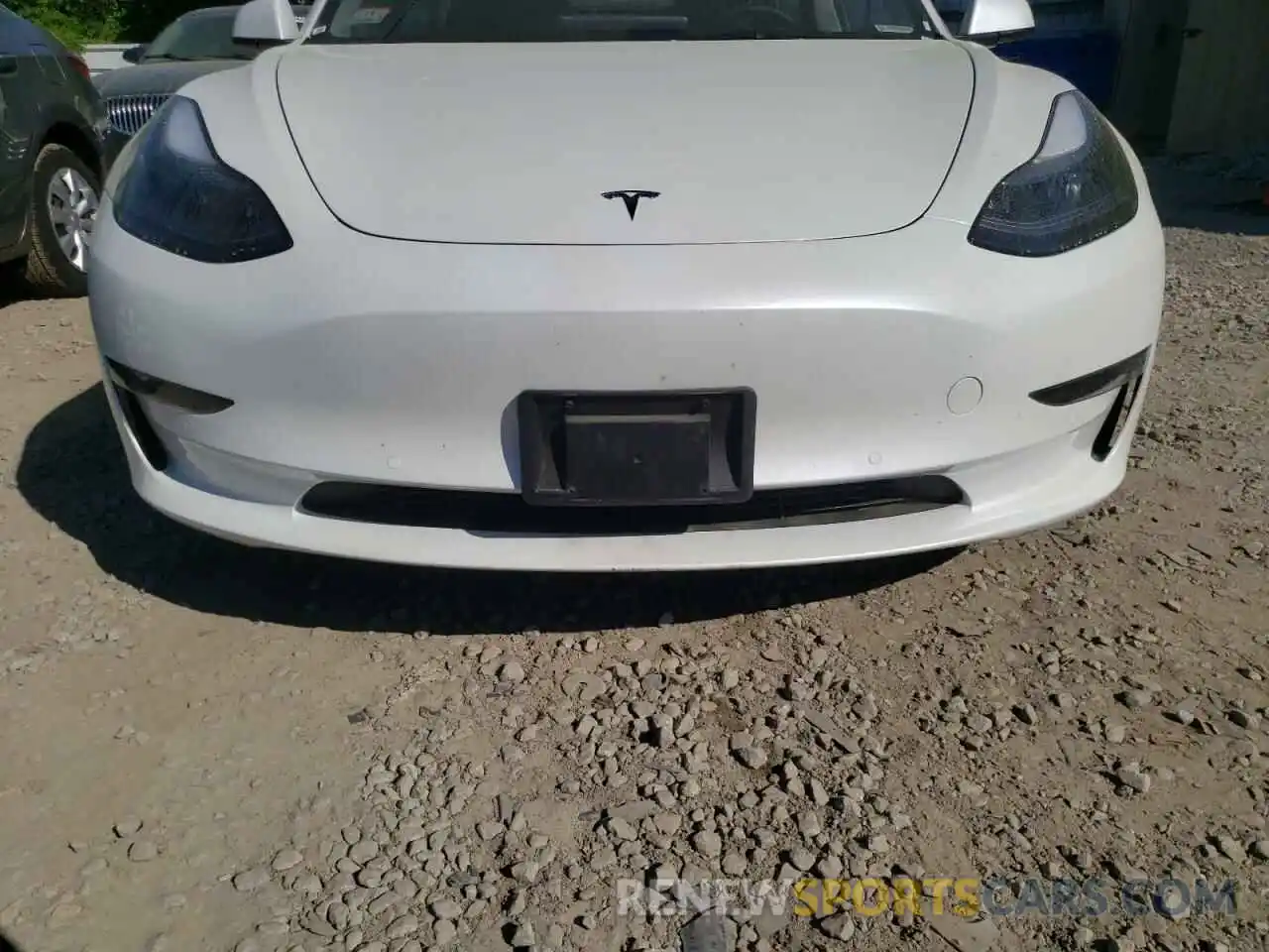 9 Photograph of a damaged car 5YJ3E1EA3MF087261 TESLA MODEL 3 2021