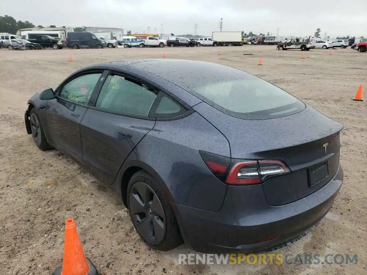 3 Photograph of a damaged car 5YJ3E1EA3MF089379 TESLA MODEL 3 2021