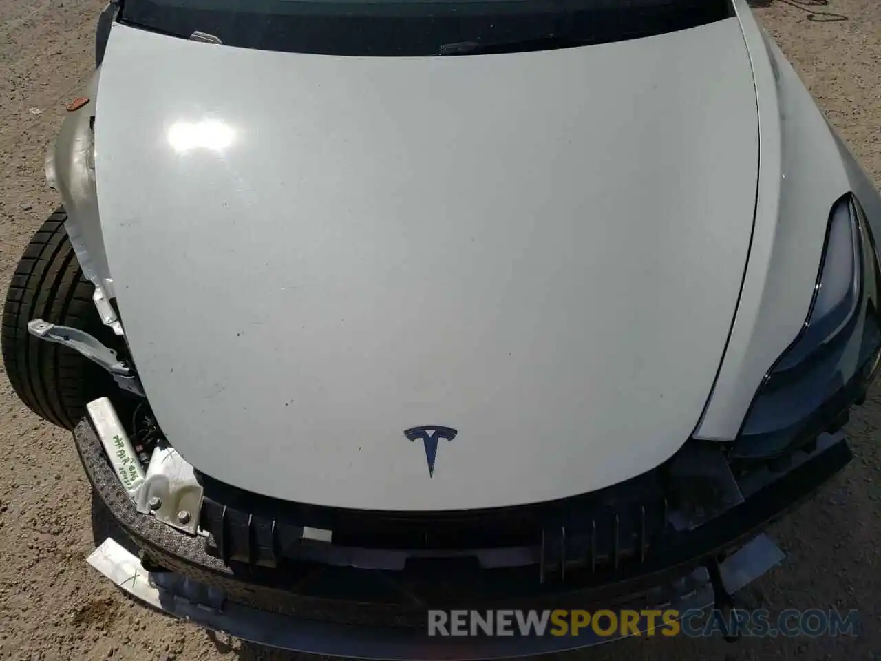 7 Photograph of a damaged car 5YJ3E1EA3MF100395 TESLA MODEL 3 2021