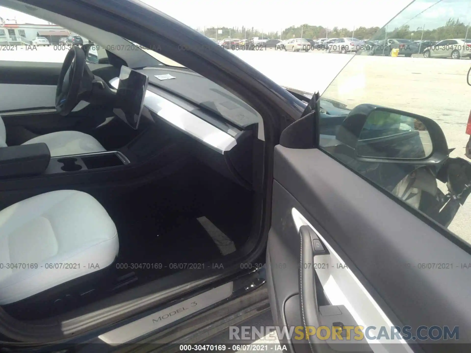 5 Photograph of a damaged car 5YJ3E1EA3MF849908 TESLA MODEL 3 2021