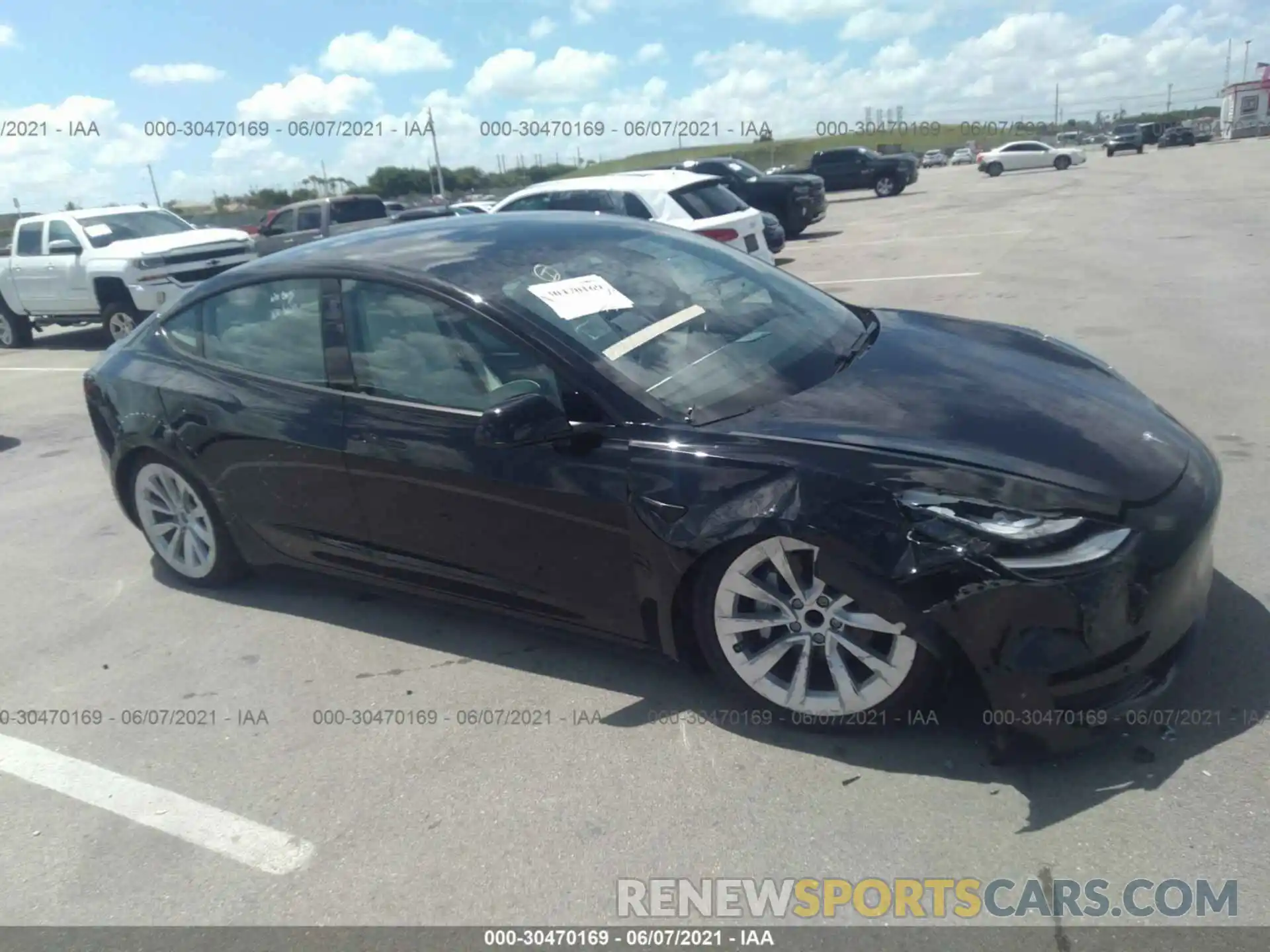 6 Photograph of a damaged car 5YJ3E1EA3MF849908 TESLA MODEL 3 2021