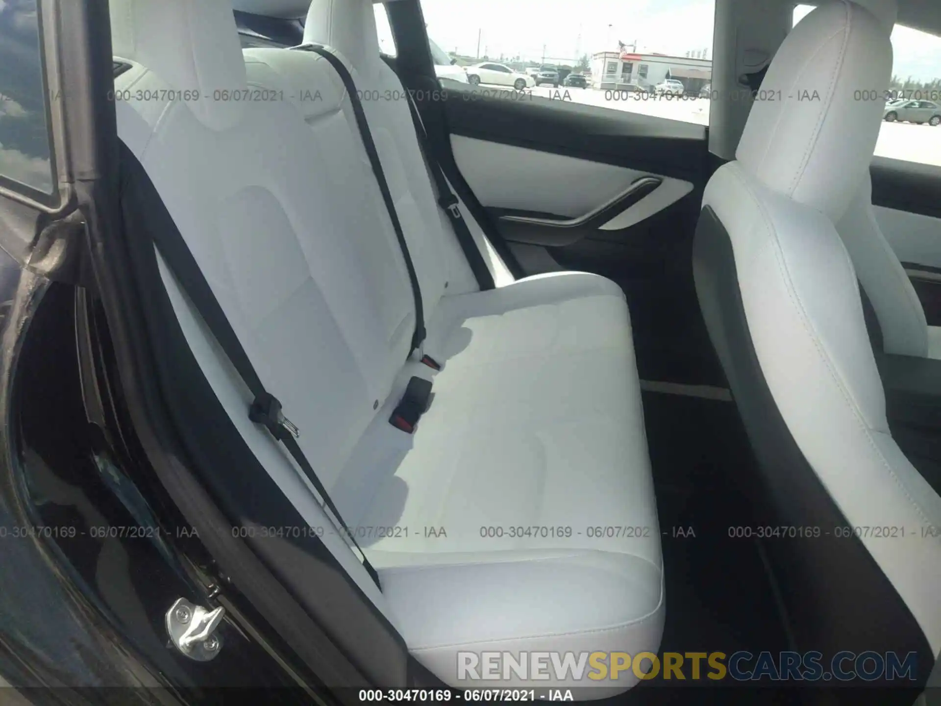 8 Photograph of a damaged car 5YJ3E1EA3MF849908 TESLA MODEL 3 2021