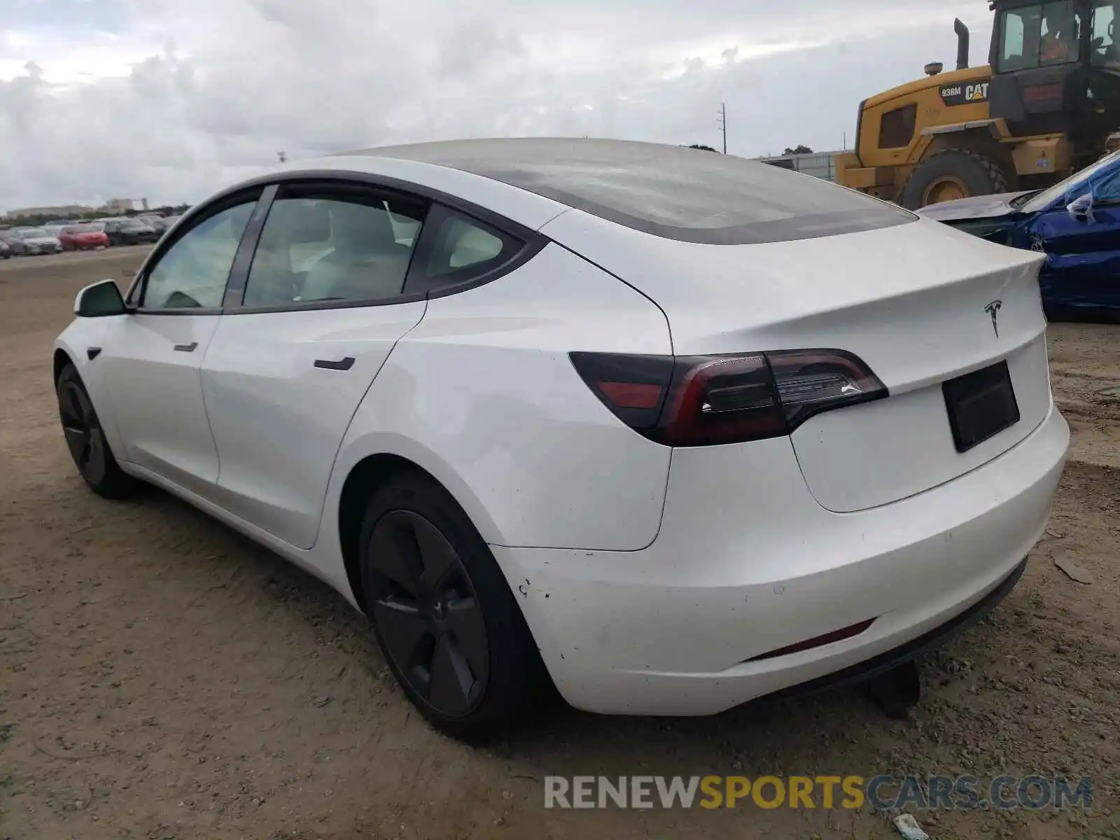 3 Photograph of a damaged car 5YJ3E1EA3MF853764 TESLA MODEL 3 2021