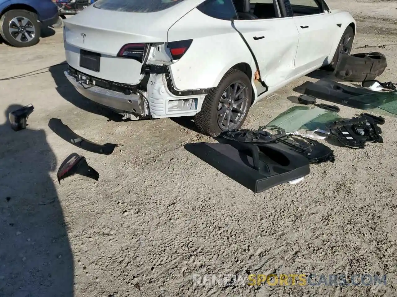 12 Photograph of a damaged car 5YJ3E1EA3MF854848 TESLA MODEL 3 2021