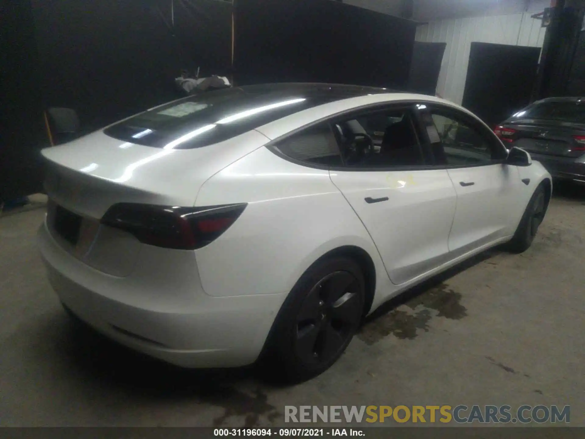 4 Фотография поврежденного автомобиля 5YJ3E1EA3MF857832 TESLA MODEL 3 2021