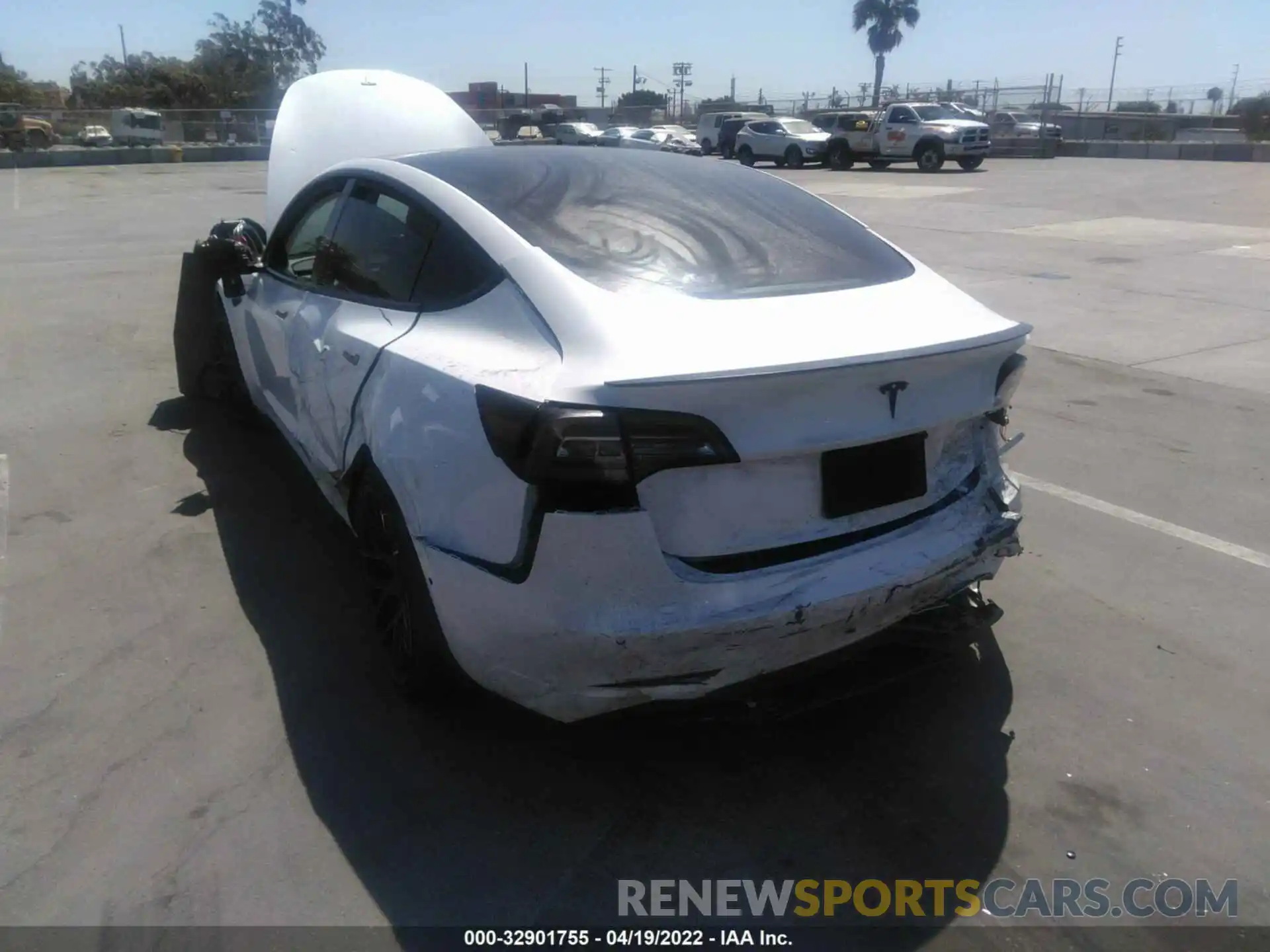 6 Photograph of a damaged car 5YJ3E1EA3MF870760 TESLA MODEL 3 2021