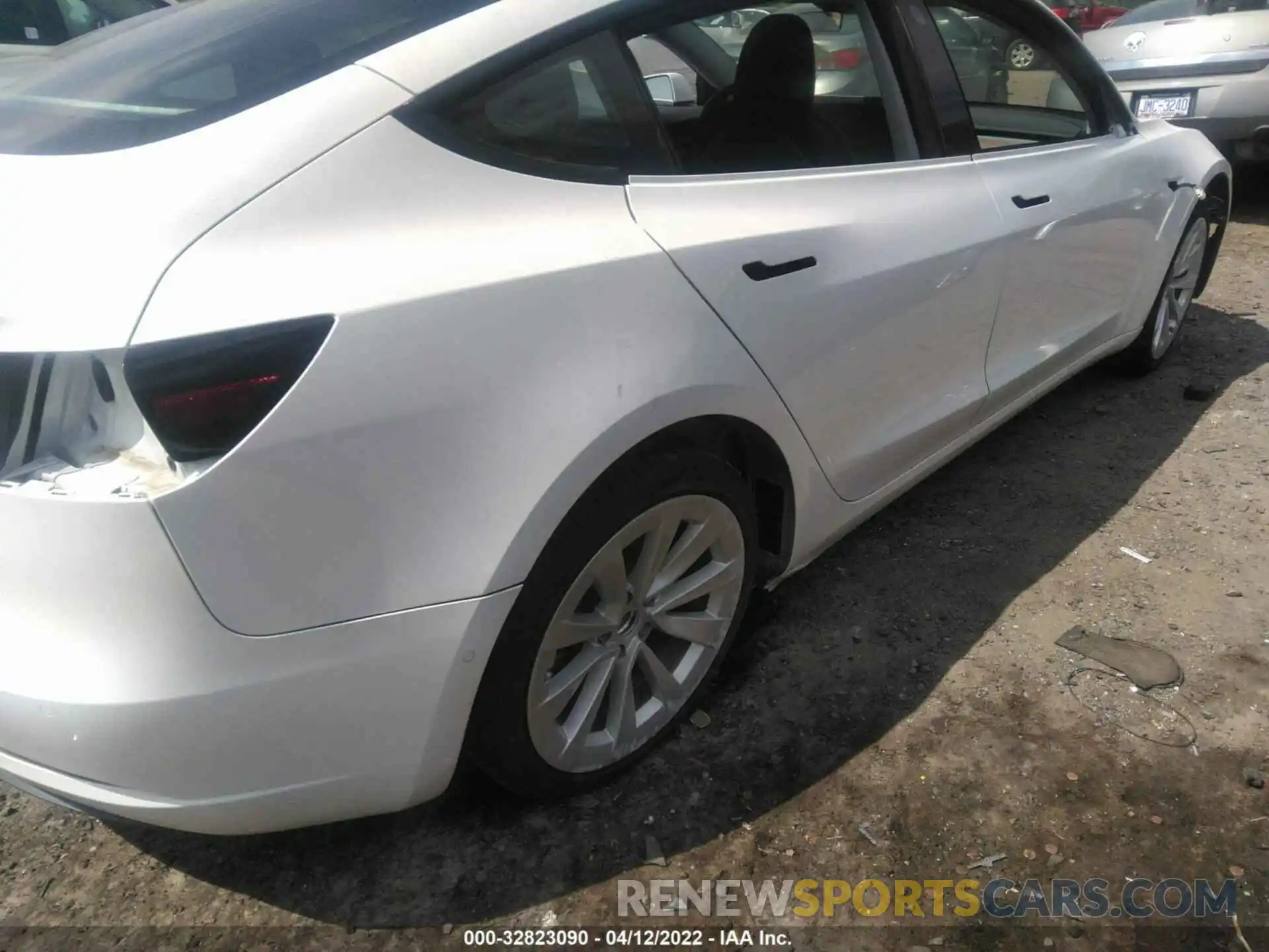 6 Фотография поврежденного автомобиля 5YJ3E1EA3MF921965 TESLA MODEL 3 2021