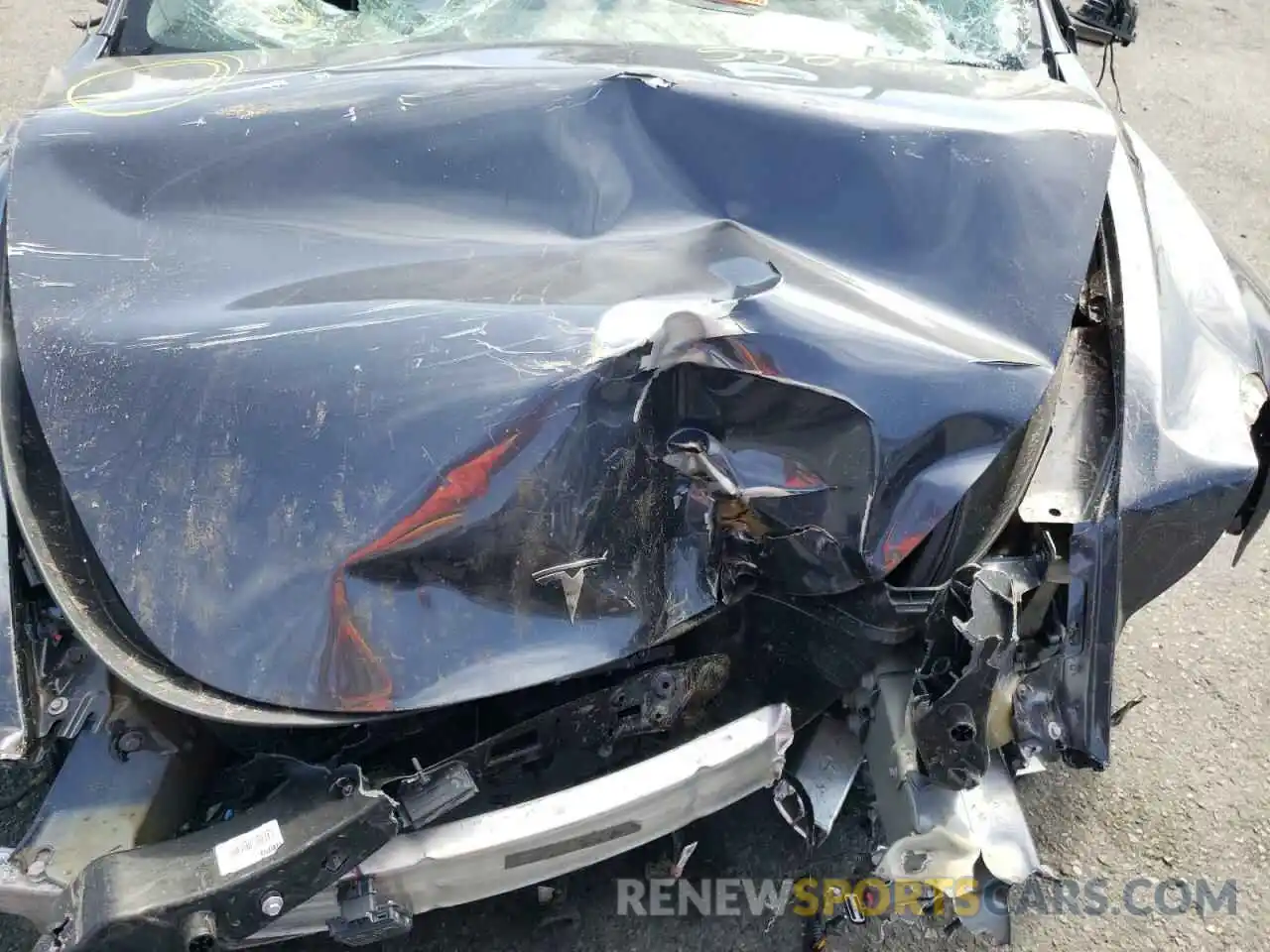 7 Photograph of a damaged car 5YJ3E1EA3MF922033 TESLA MODEL 3 2021