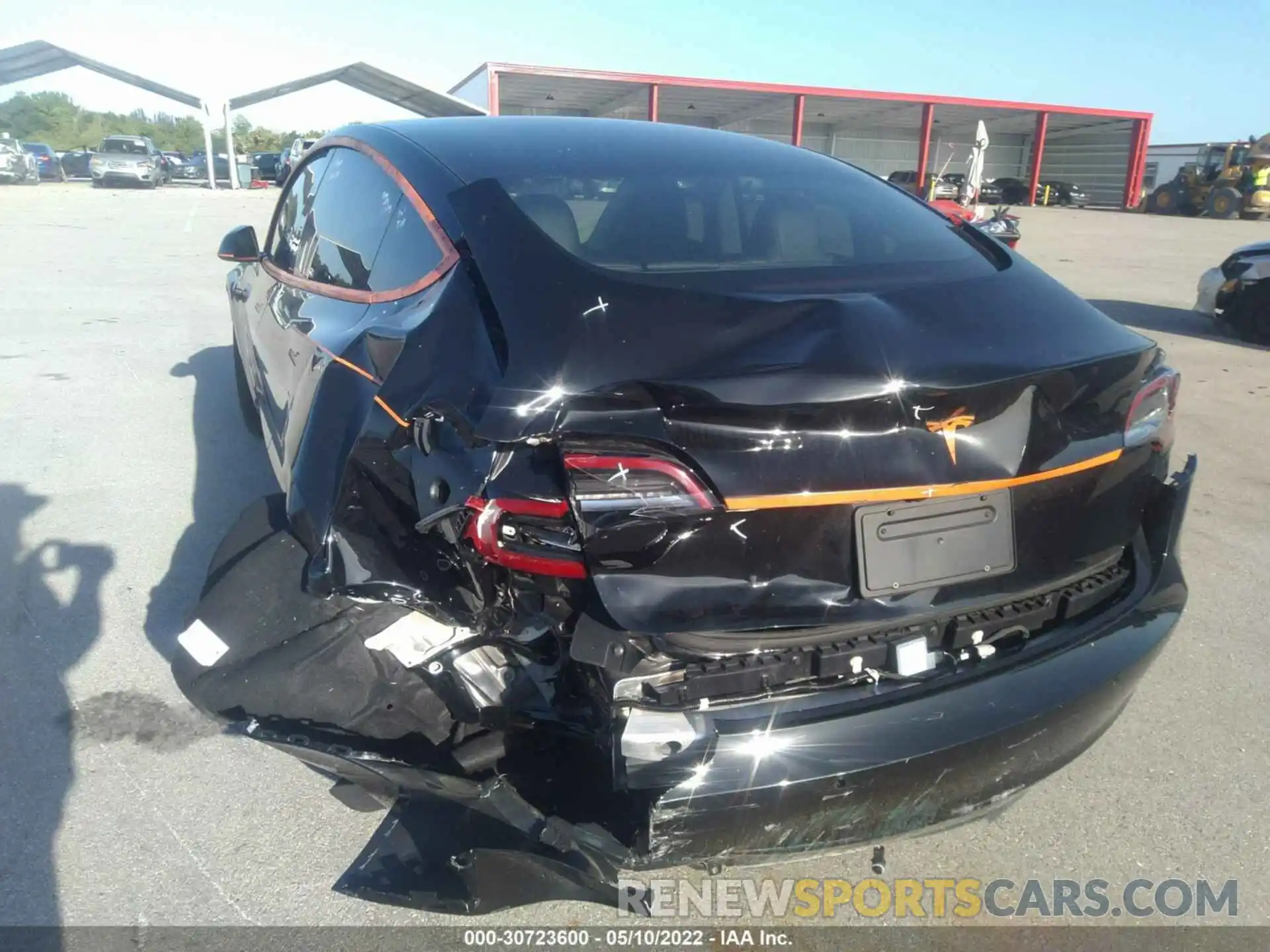 6 Photograph of a damaged car 5YJ3E1EA3MF922212 TESLA MODEL 3 2021