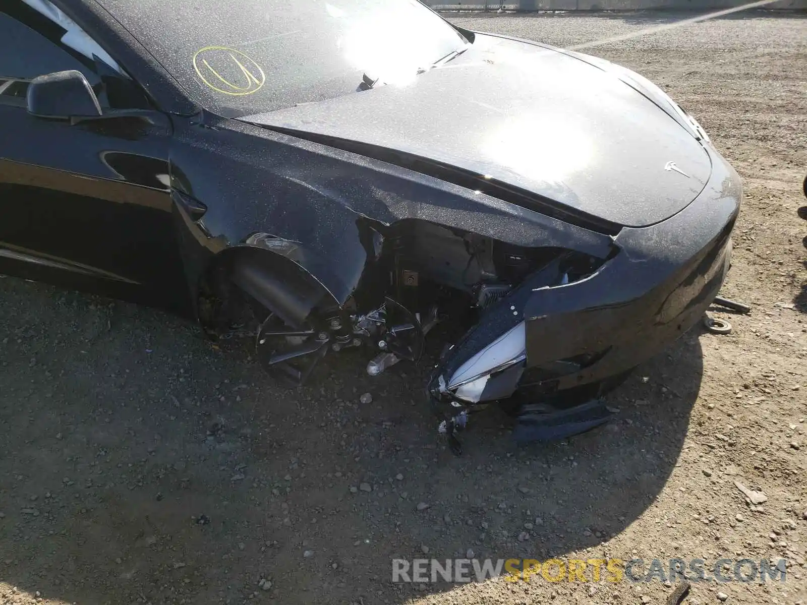 9 Photograph of a damaged car 5YJ3E1EA3MF930309 TESLA MODEL 3 2021