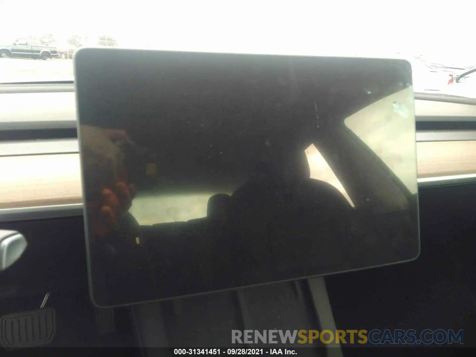 7 Photograph of a damaged car 5YJ3E1EA3MF938927 TESLA MODEL 3 2021