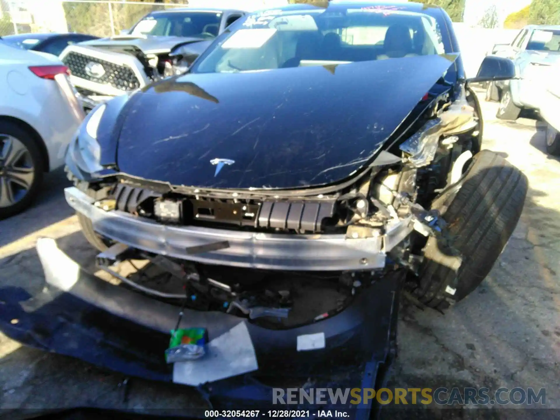 6 Photograph of a damaged car 5YJ3E1EA3MF939978 TESLA MODEL 3 2021