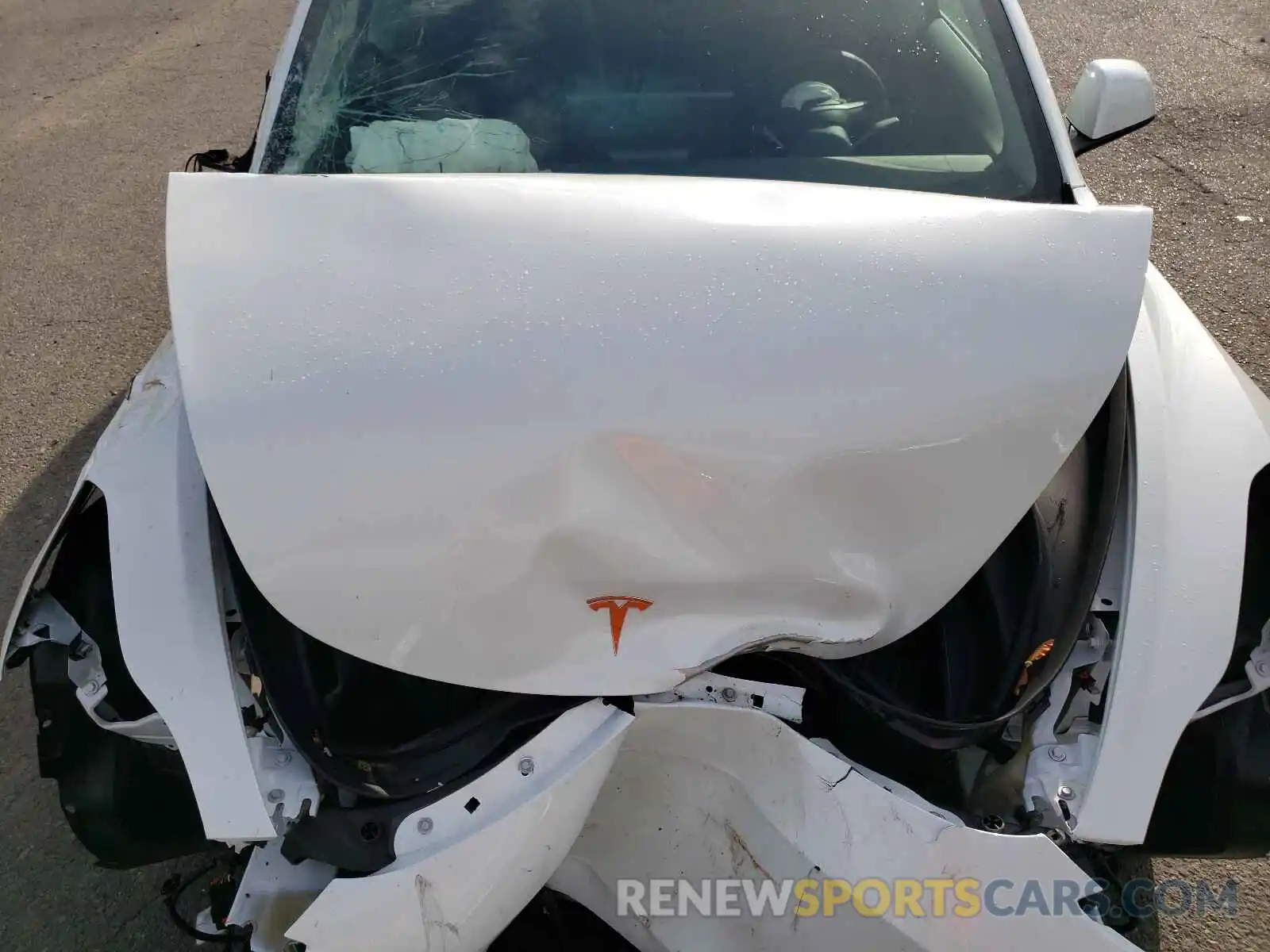 7 Photograph of a damaged car 5YJ3E1EA3MF943030 TESLA MODEL 3 2021