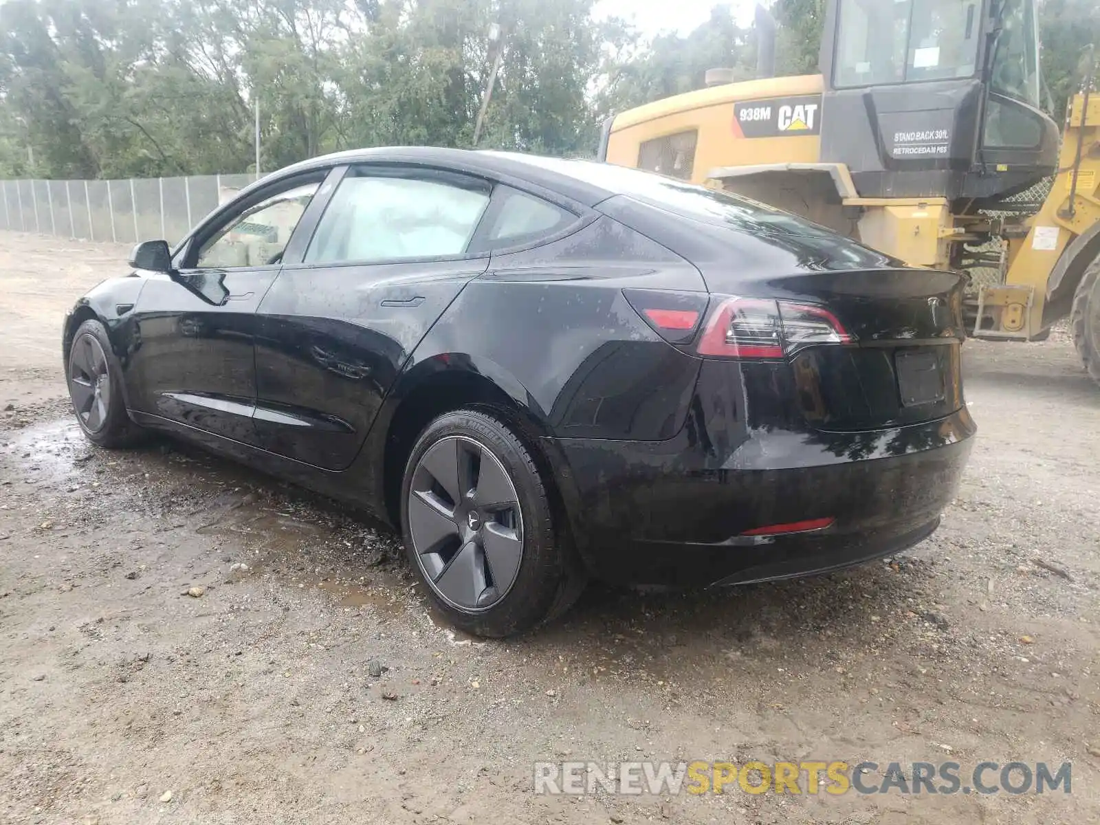 3 Photograph of a damaged car 5YJ3E1EA3MF991112 TESLA MODEL 3 2021