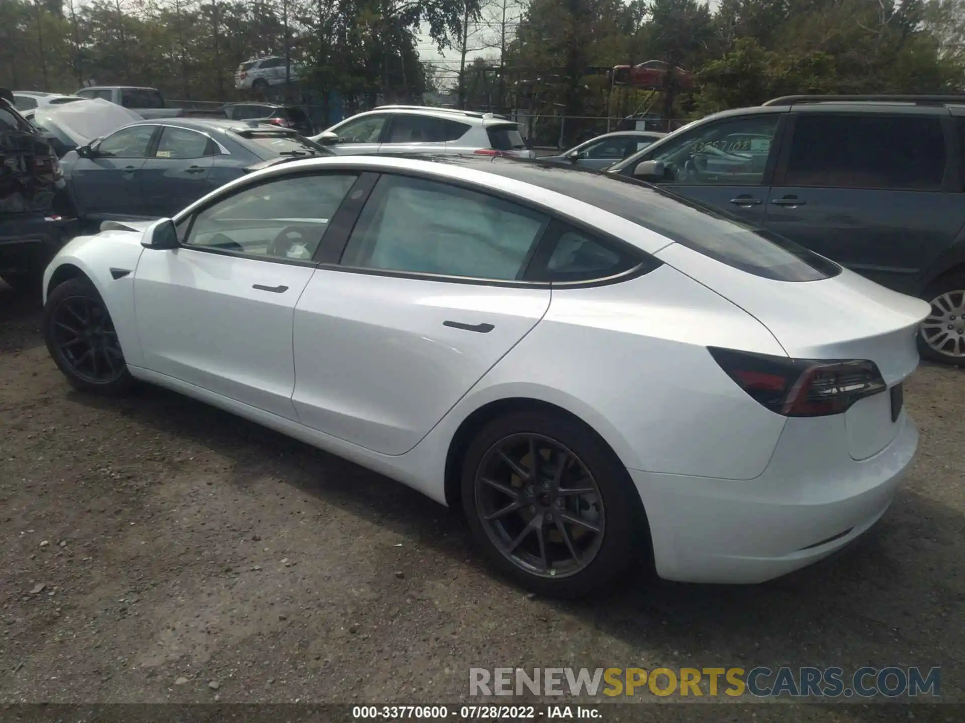 3 Фотография поврежденного автомобиля 5YJ3E1EA3MF991191 TESLA MODEL 3 2021