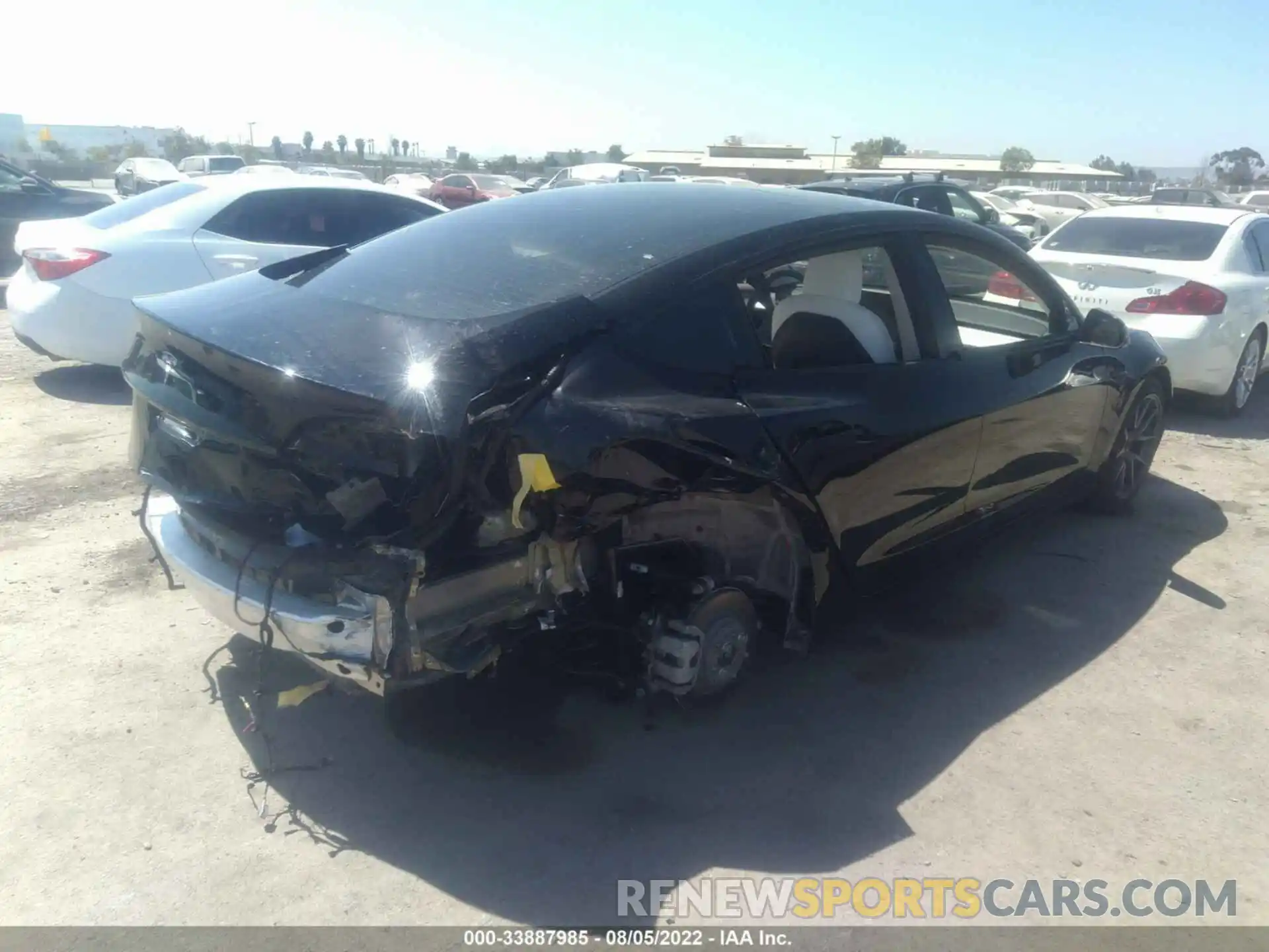 6 Photograph of a damaged car 5YJ3E1EA3MF994205 TESLA MODEL 3 2021