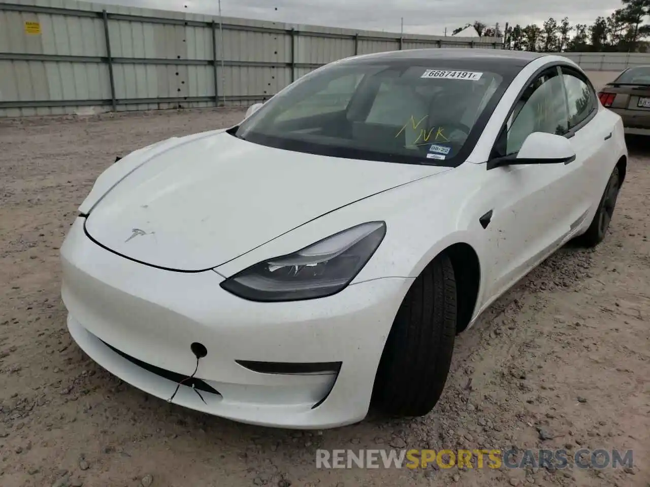 2 Фотография поврежденного автомобиля 5YJ3E1EA3MF994270 TESLA MODEL 3 2021