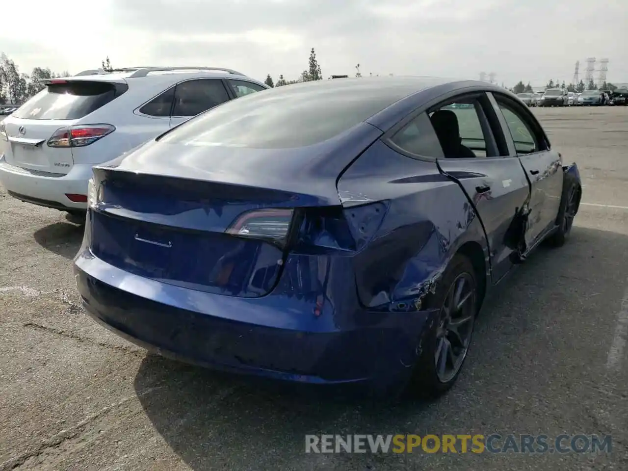 4 Фотография поврежденного автомобиля 5YJ3E1EA4MF006249 TESLA MODEL 3 2021