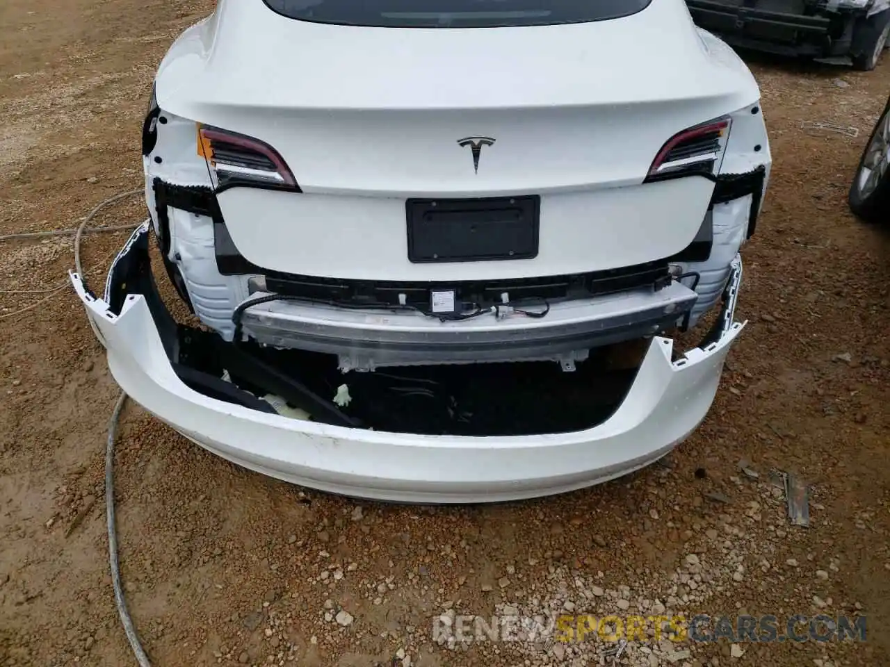 9 Photograph of a damaged car 5YJ3E1EA4MF009488 TESLA MODEL 3 2021