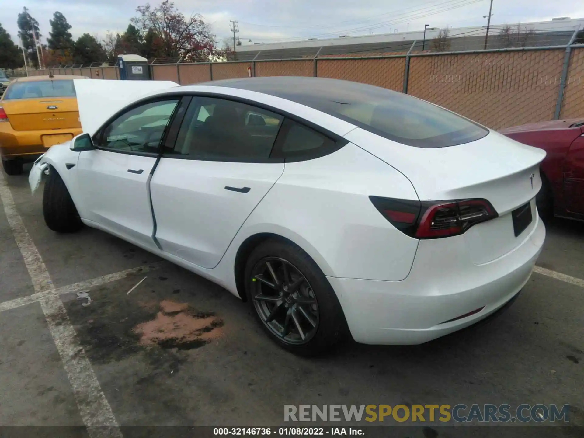 3 Фотография поврежденного автомобиля 5YJ3E1EA4MF021561 TESLA MODEL 3 2021