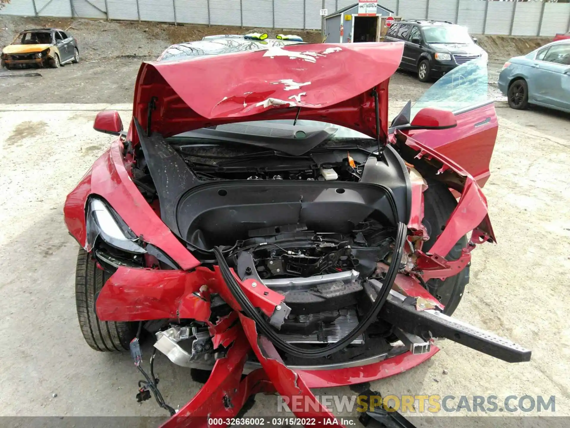 6 Photograph of a damaged car 5YJ3E1EA4MF029241 TESLA MODEL 3 2021