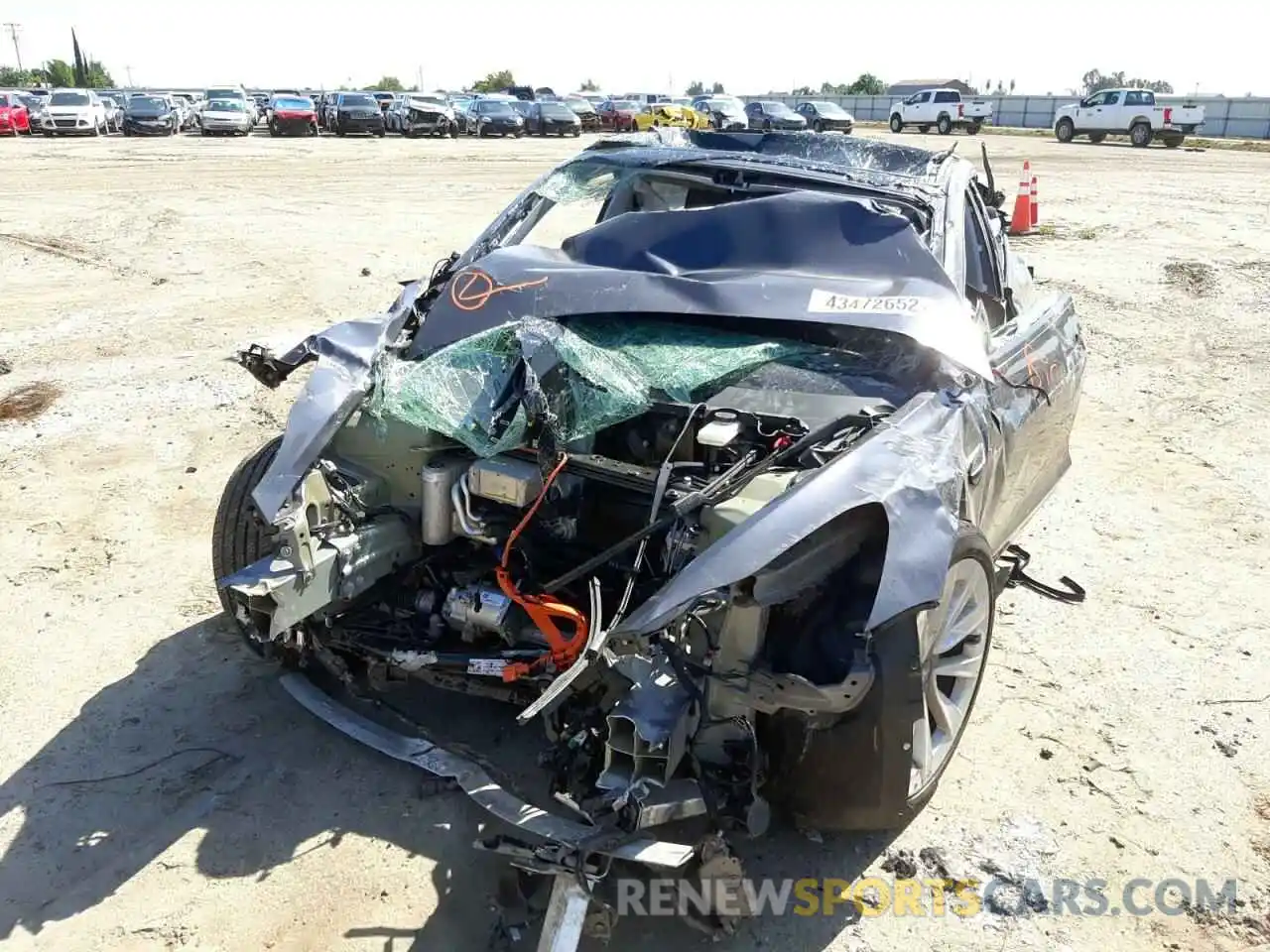 9 Photograph of a damaged car 5YJ3E1EA4MF046623 TESLA MODEL 3 2021