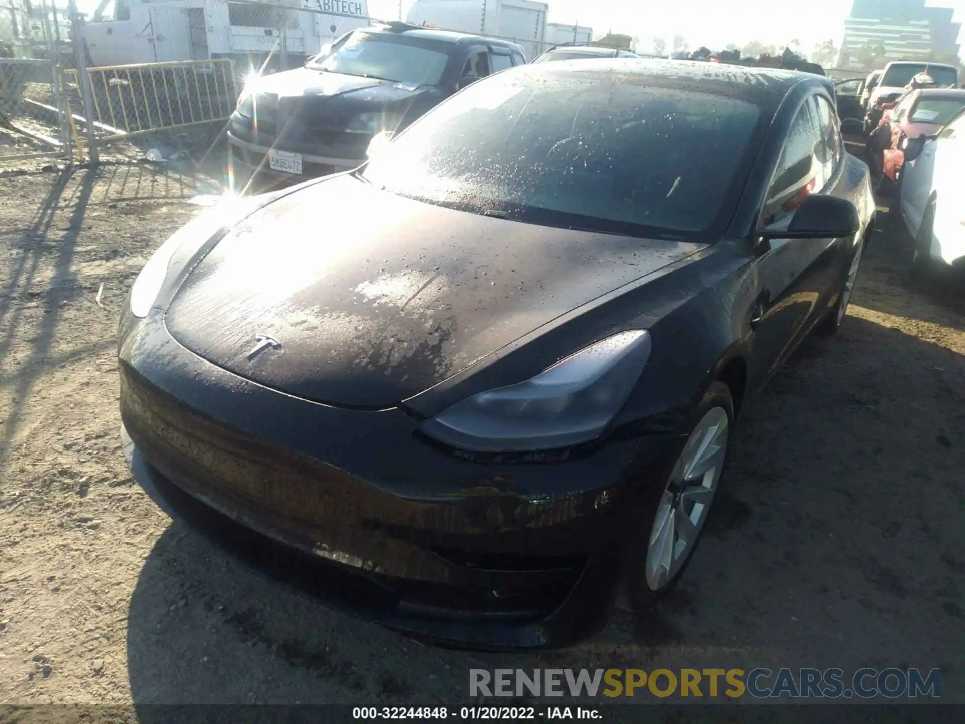 6 Фотография поврежденного автомобиля 5YJ3E1EA4MF067794 TESLA MODEL 3 2021