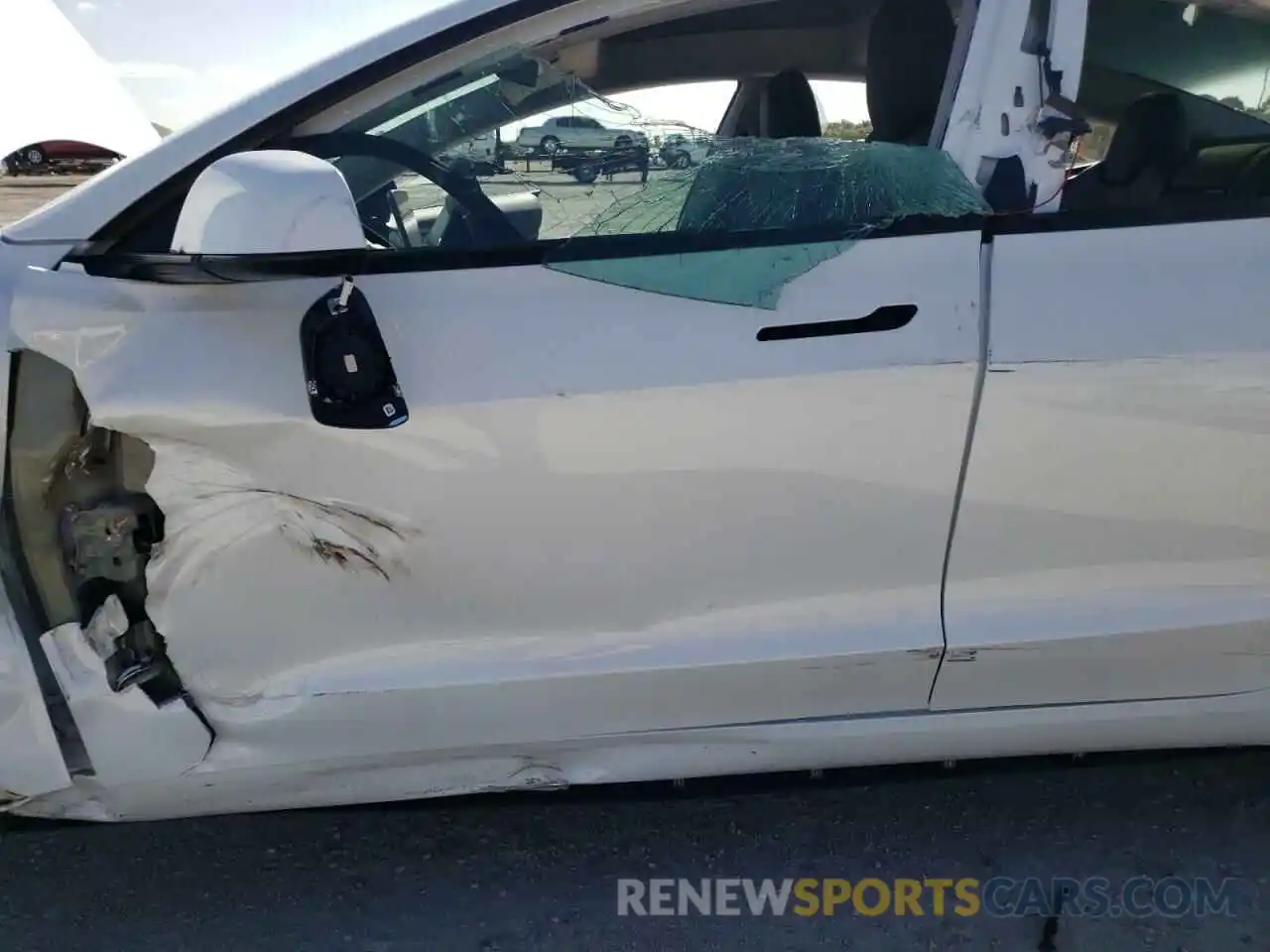 10 Photograph of a damaged car 5YJ3E1EA4MF087141 TESLA MODEL 3 2021