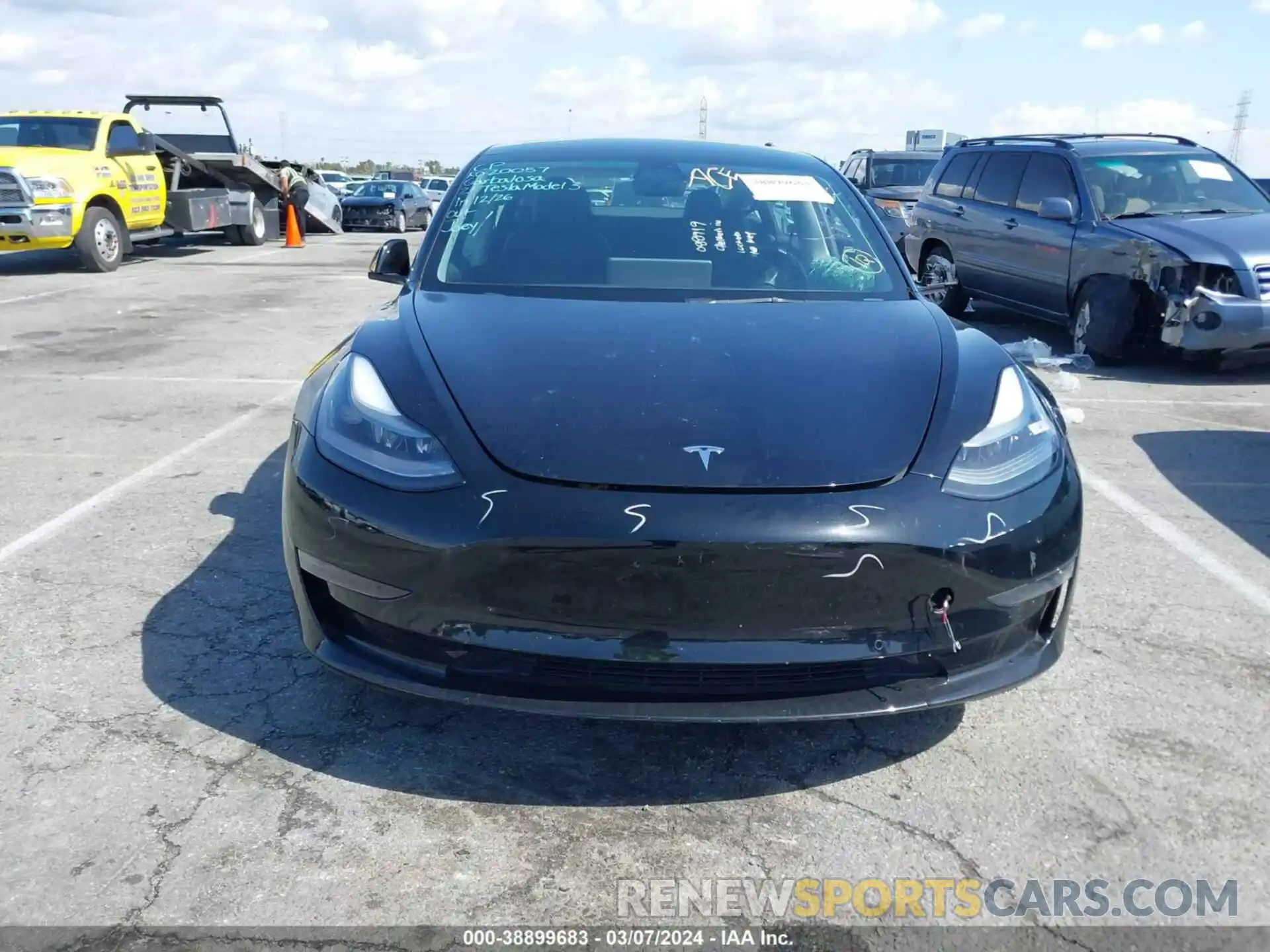 11 Photograph of a damaged car 5YJ3E1EA4MF088919 TESLA MODEL 3 2021