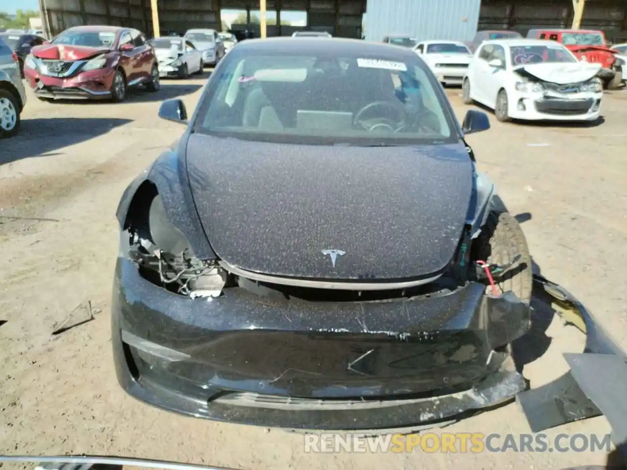 5 Photograph of a damaged car 5YJ3E1EA4MF095336 TESLA MODEL 3 2021