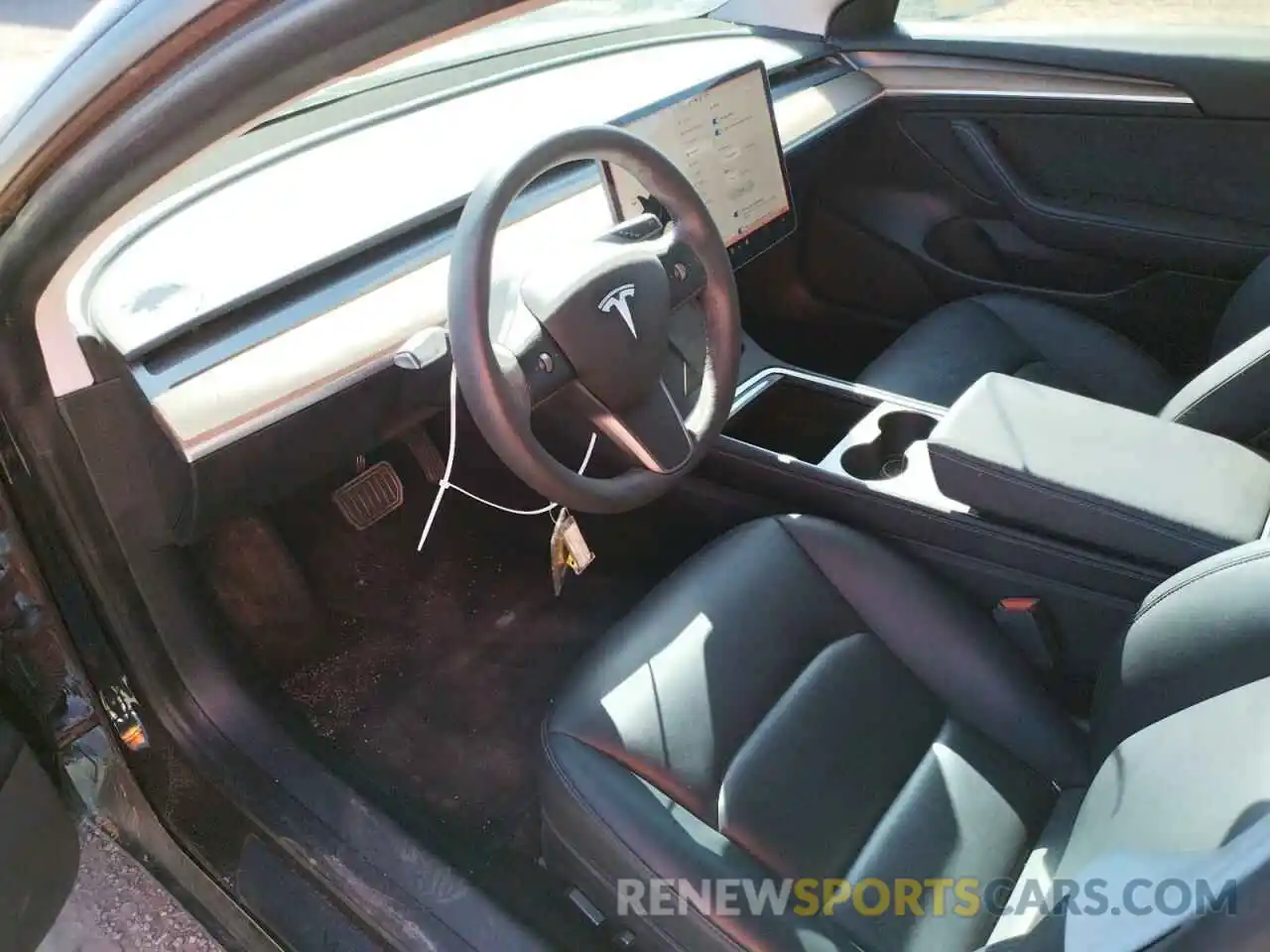 7 Photograph of a damaged car 5YJ3E1EA4MF095336 TESLA MODEL 3 2021